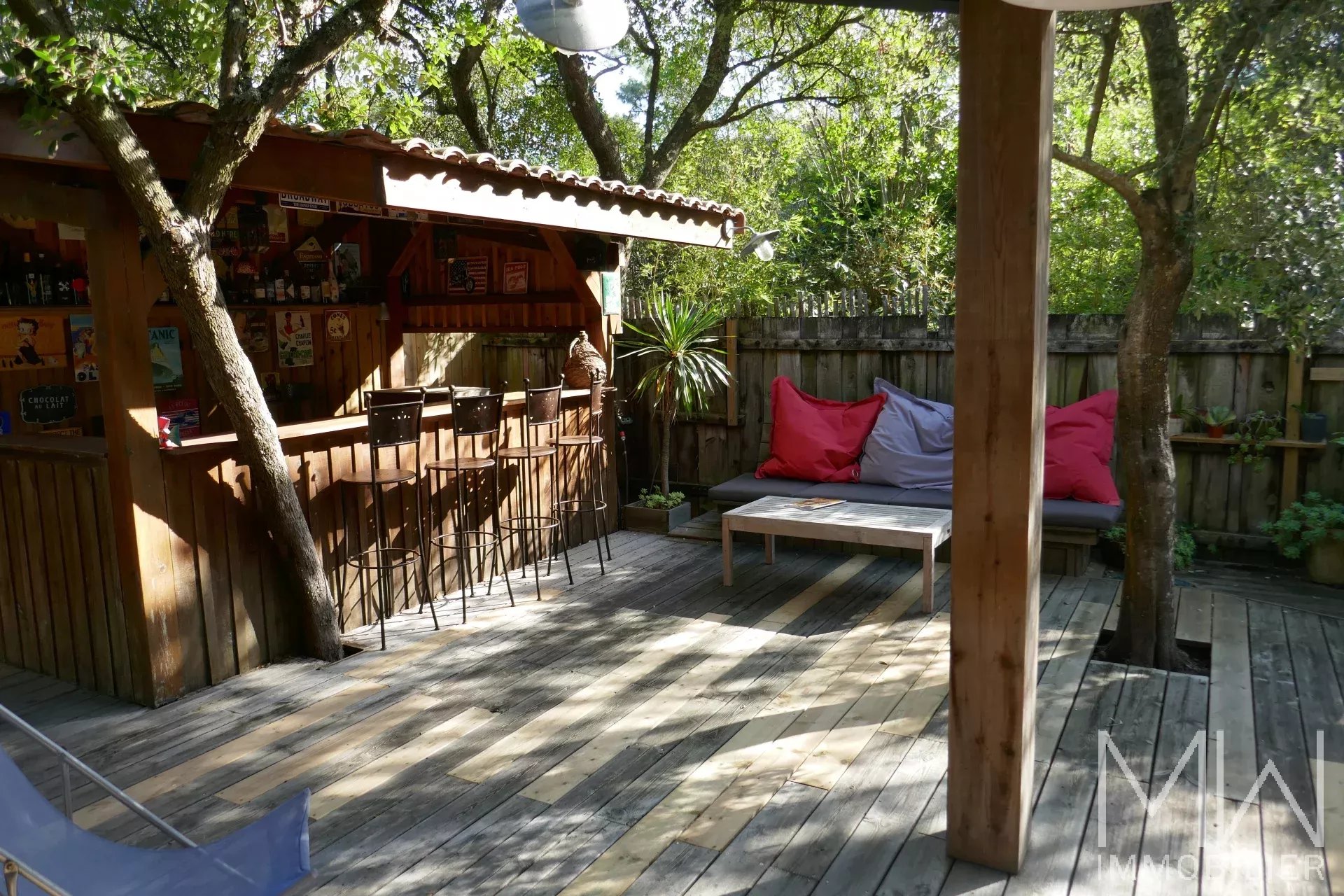 JOLIE VILLA AU COEUR DES 44 HA – CAP FERRET – 10 COUCHAGES
