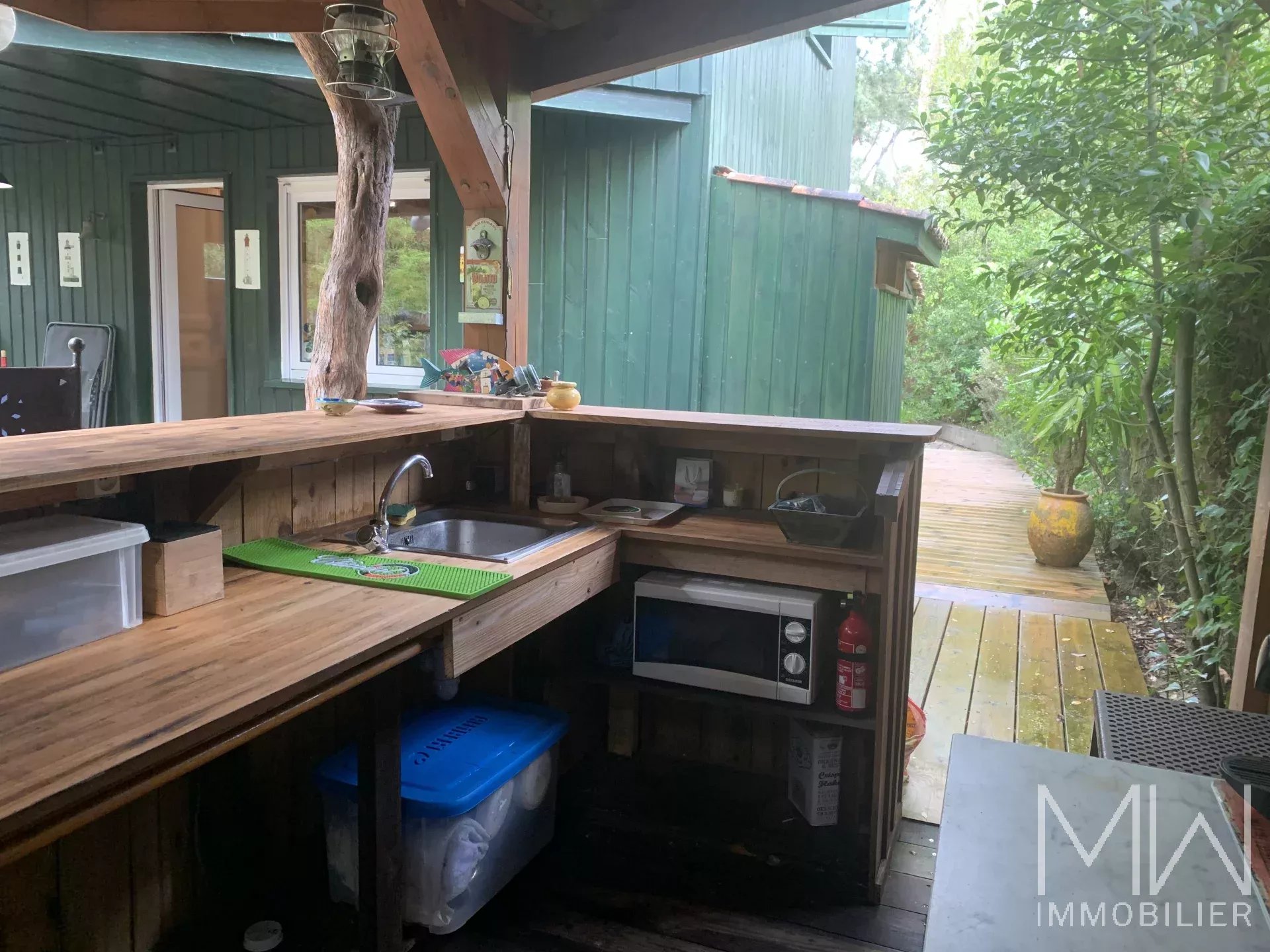 JOLIE VILLA AU COEUR DES 44 HA – CAP FERRET – 10 COUCHAGES