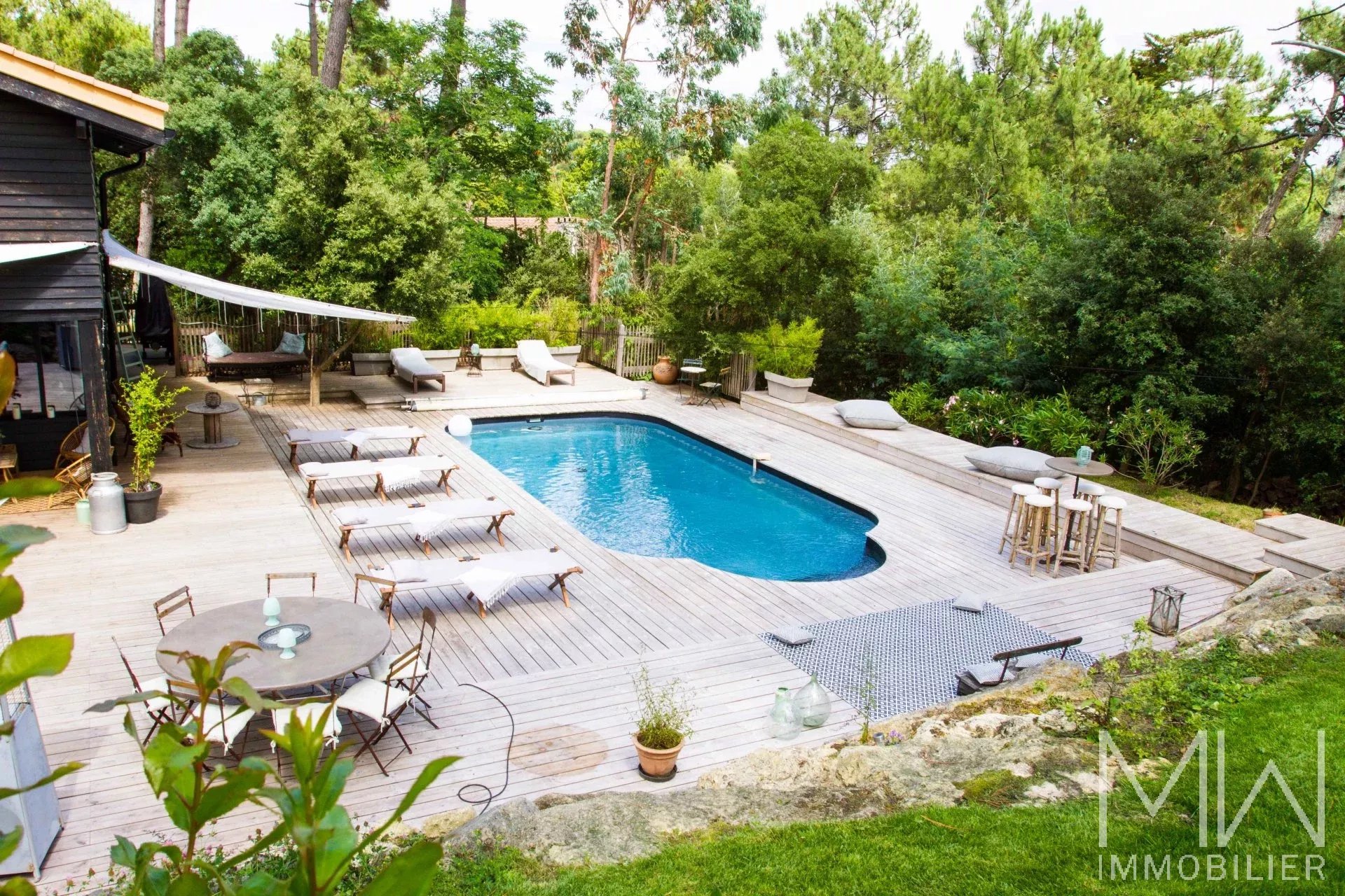 VILLA AU CALME AVEC PISCINE – DUNE DE L’HERBE – 12 COUCHAGES