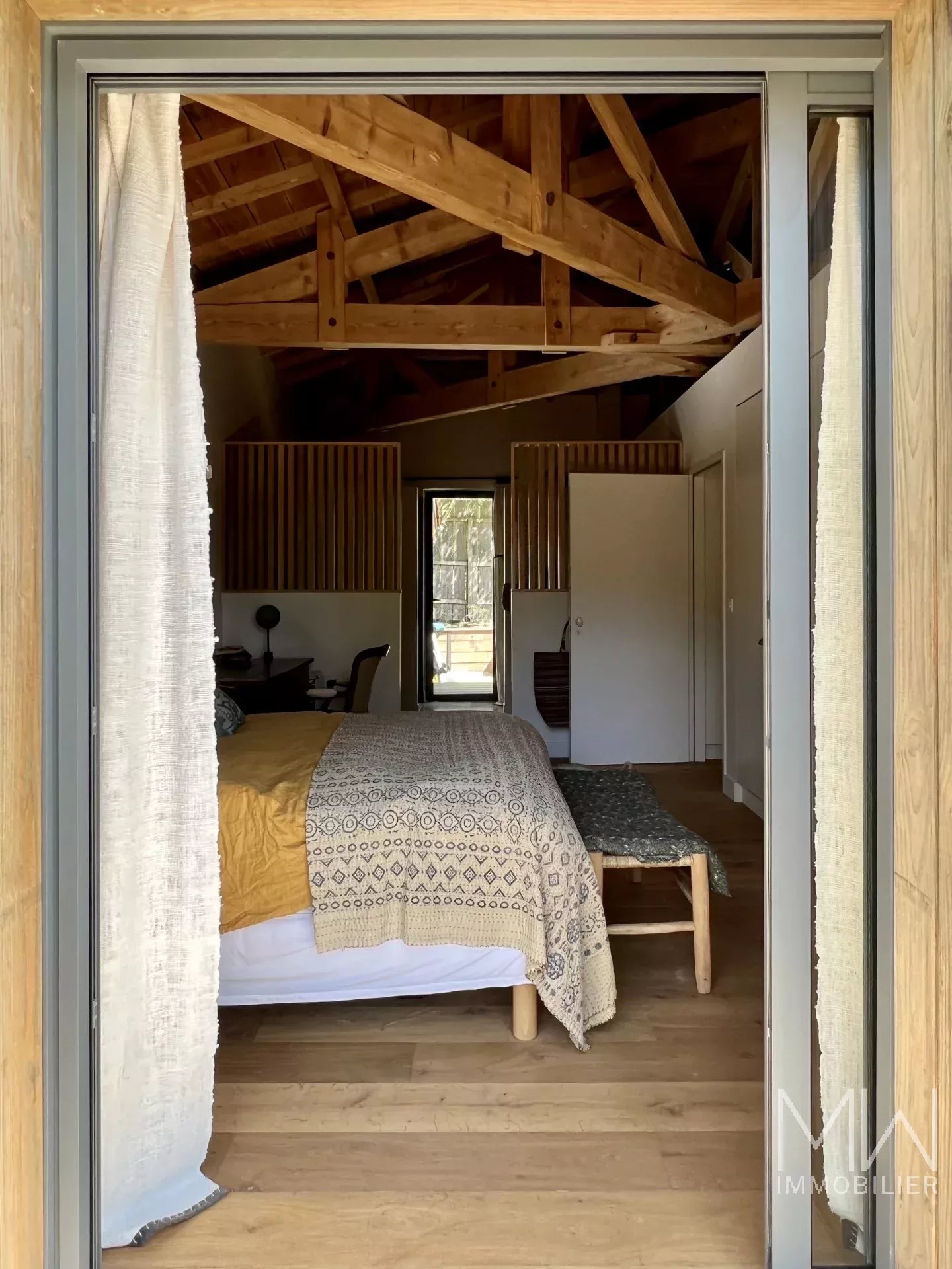 BELLE VILLA BOIS AU COEUR DU CAP FERRET – 14 COUCHAGES