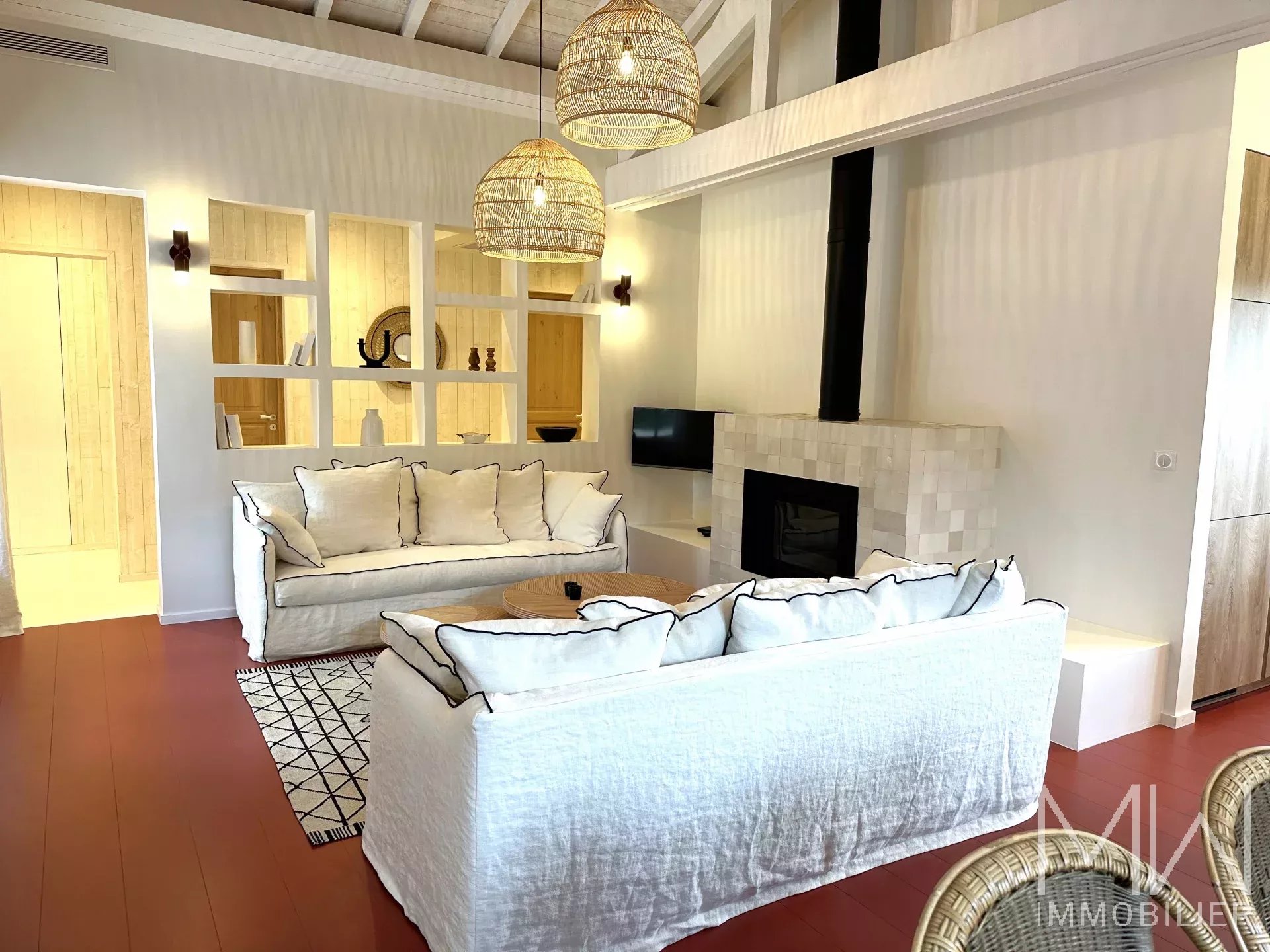 JOLIE VILLA AU COEUR DU CAP FERRET – 6 COUCHAGES