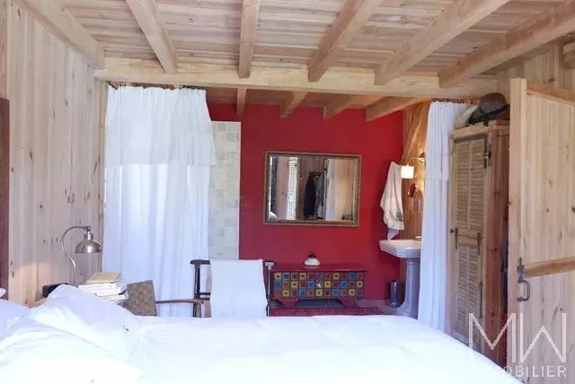 JOLIE VILLA BOIS EN BORDURE DES 44 HECTARES – CAP FERRET – 10 COUCHAGES