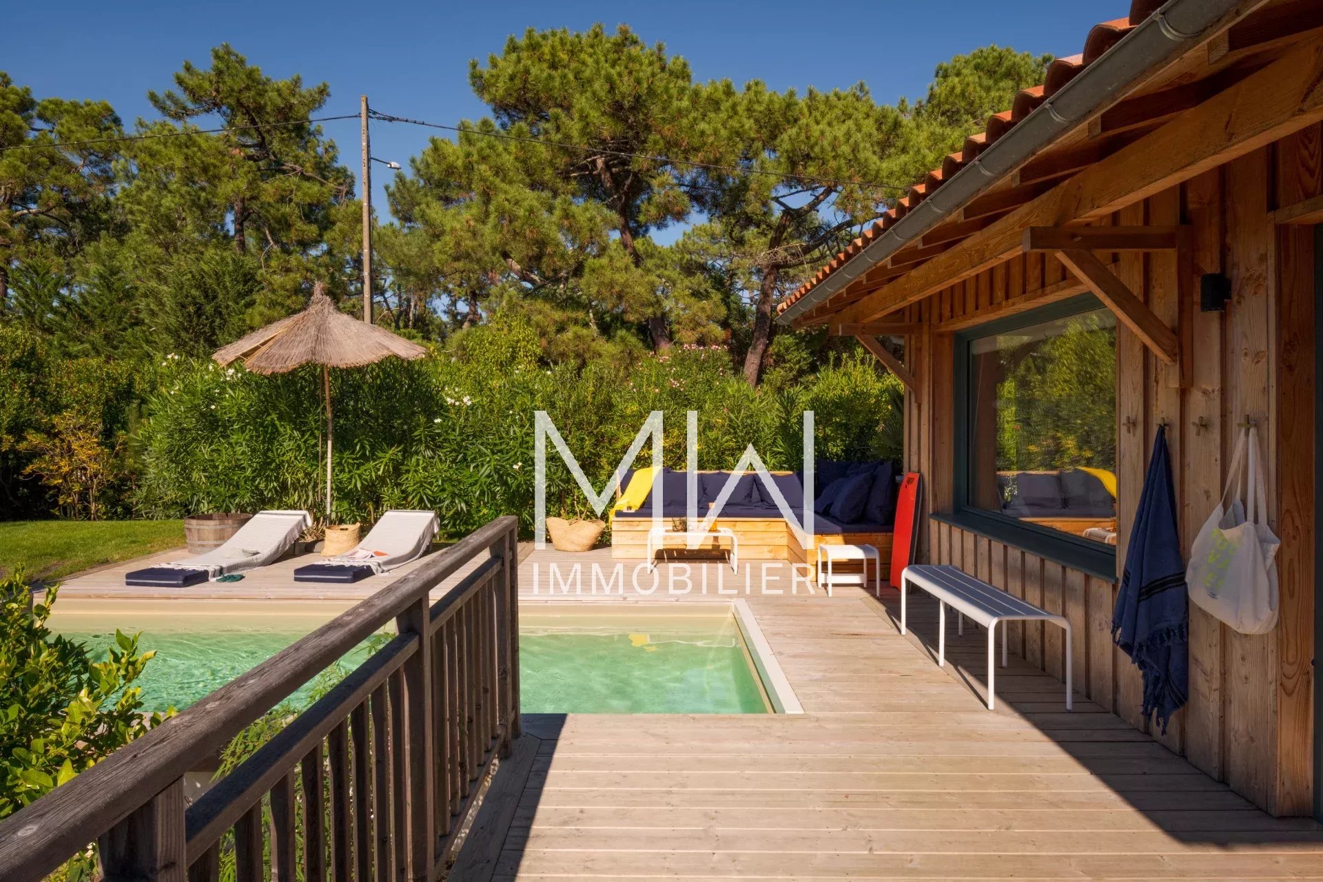 VILLA AU CALME AVEC PISCINE – CAP FERRET – 10/12 COUCHAGES