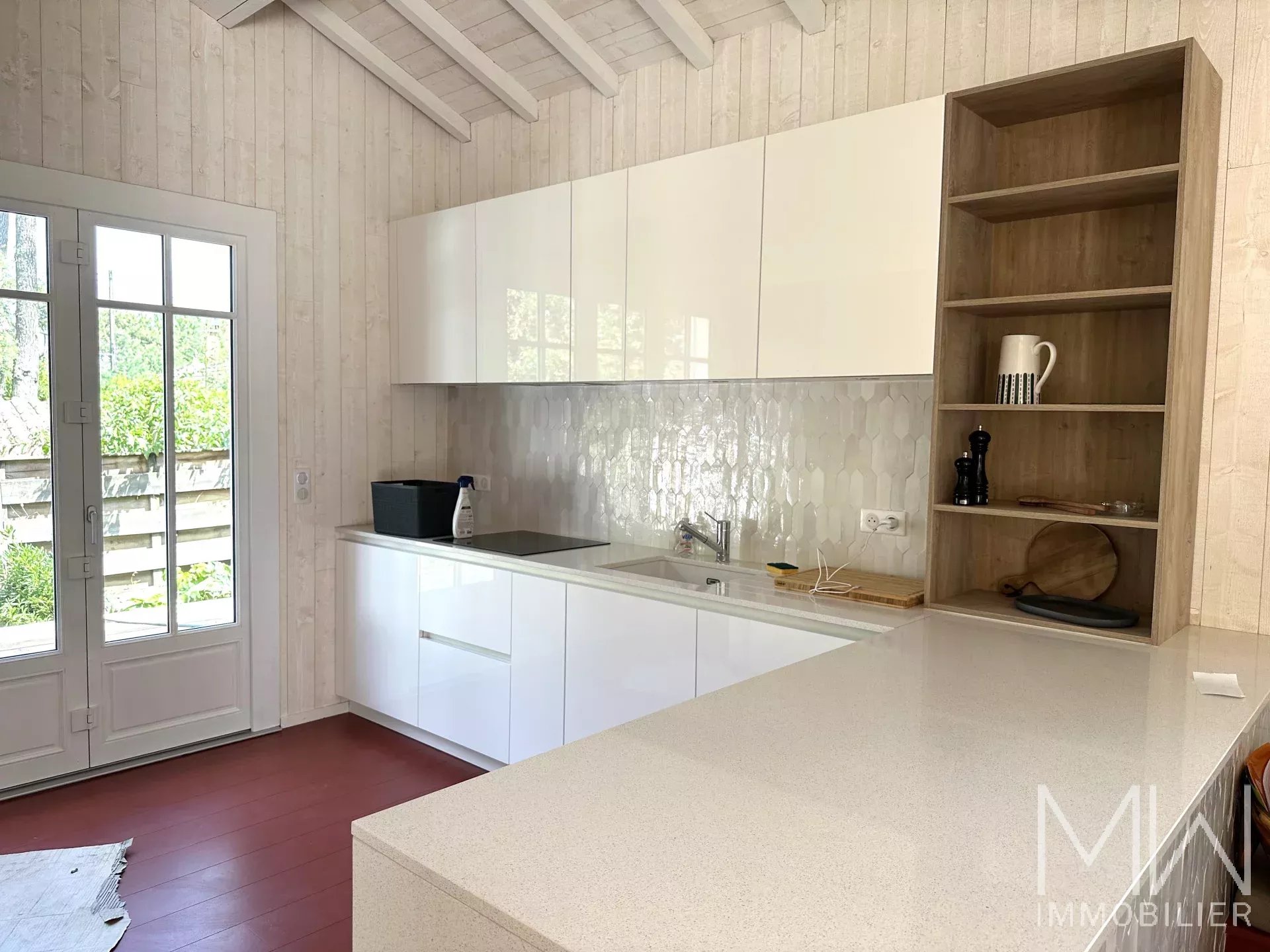 JOLIE VILLA AU COEUR DU CAP FERRET – 6 COUCHAGES