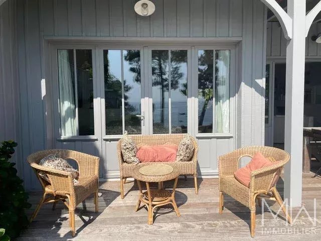 VILLA A LOUER EN 1ERE LIGNE DU BASSIN D’ARCACHON – 10 COUCHAGES