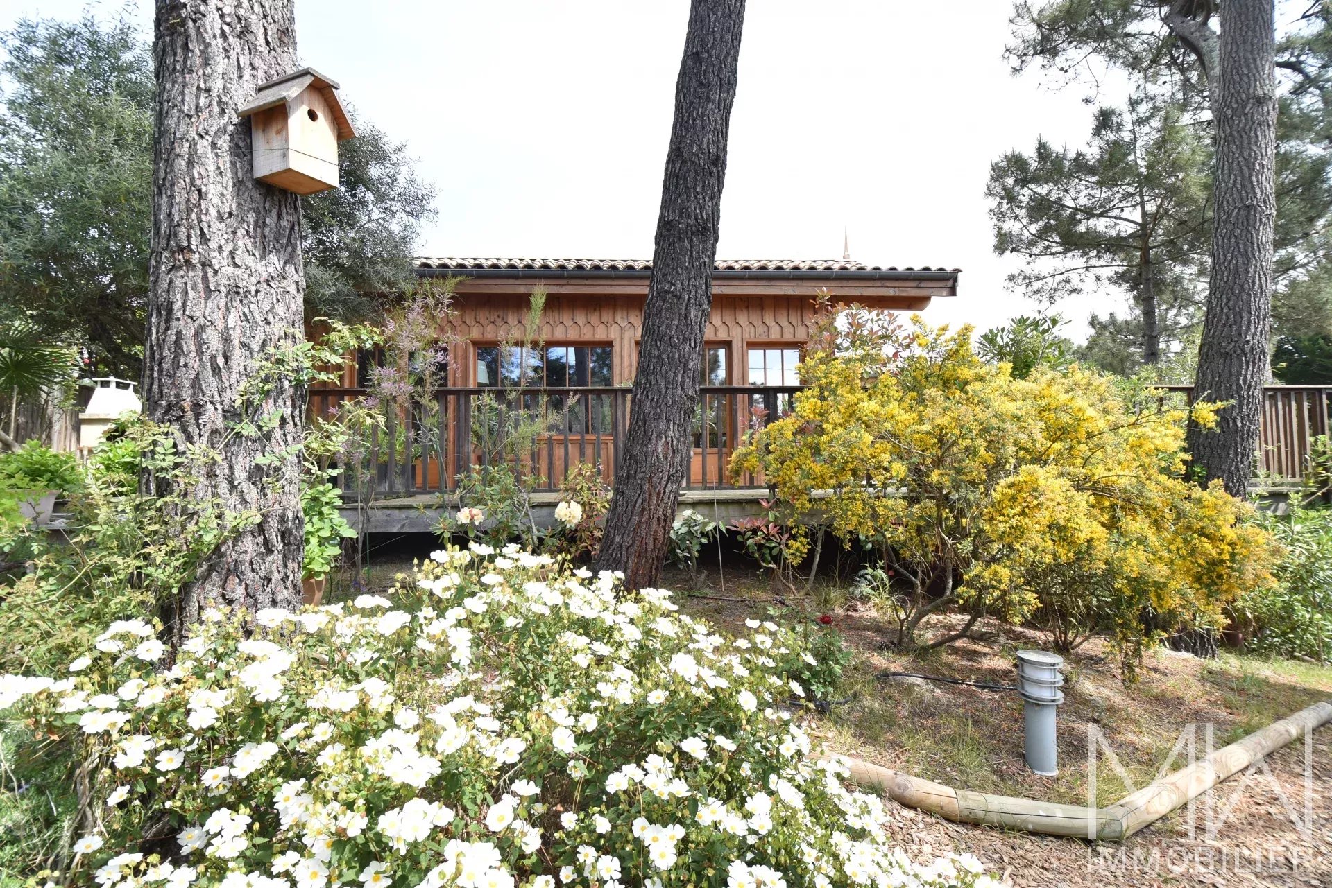 VILLA BOIS AU COEUR DU CAP FERRET – 8 COUCHAGES