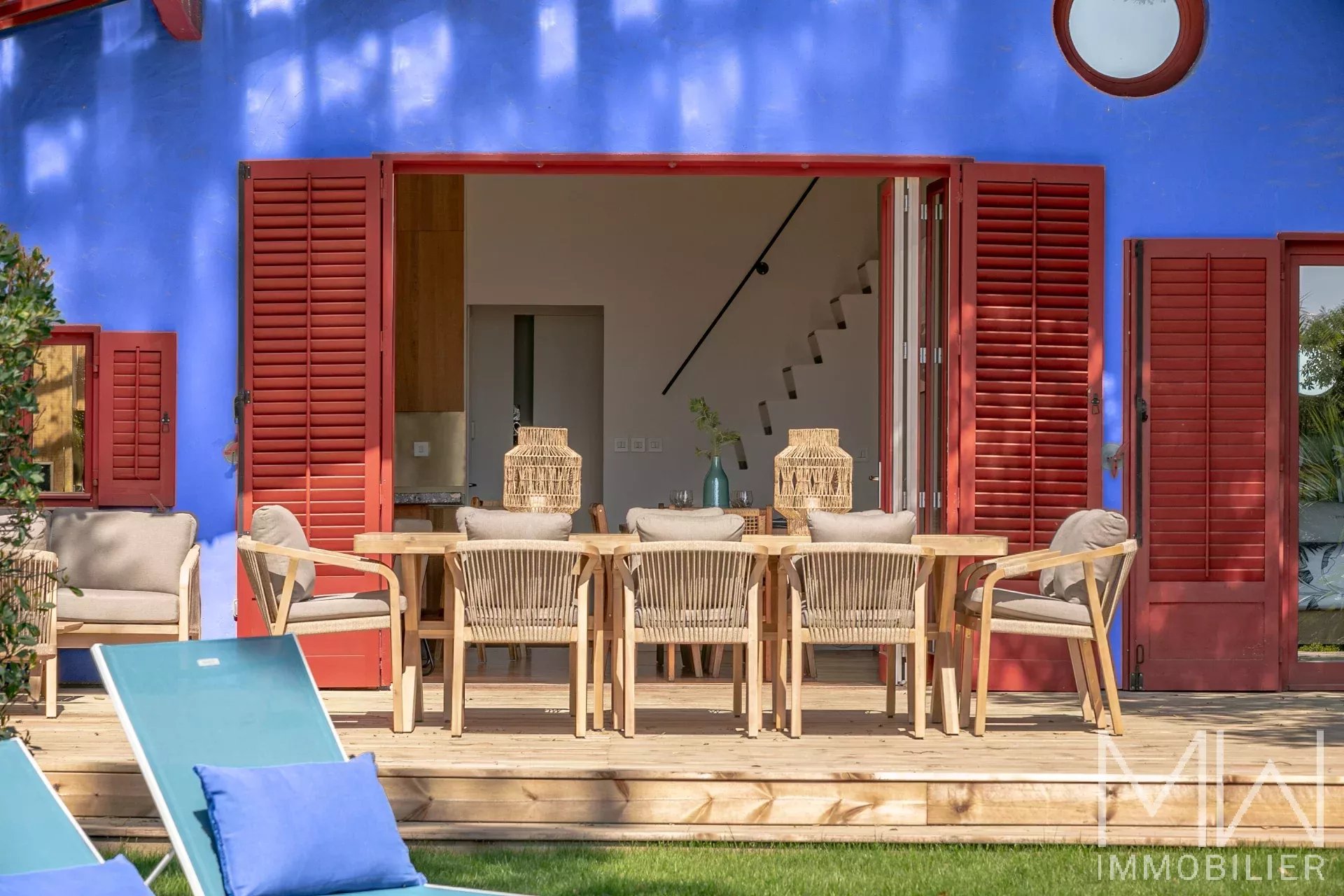 VILLA DE CHARME EN 1ERE LIGNE – QUARTIER DES 44HA – CAP FERRET – 8 COUCHAGES
