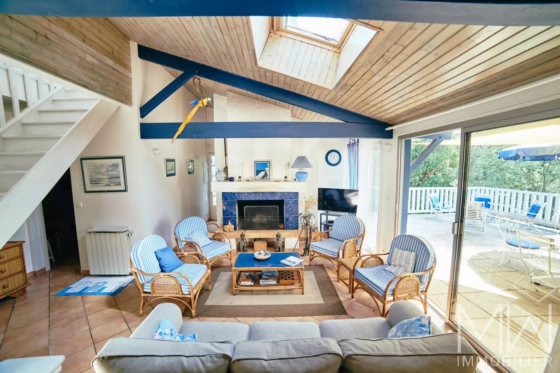 AGREABLE VILLA AVEC PISCINE AU COEUR DU VILLAGE – CAP FERRET – 8 COUCHAGES