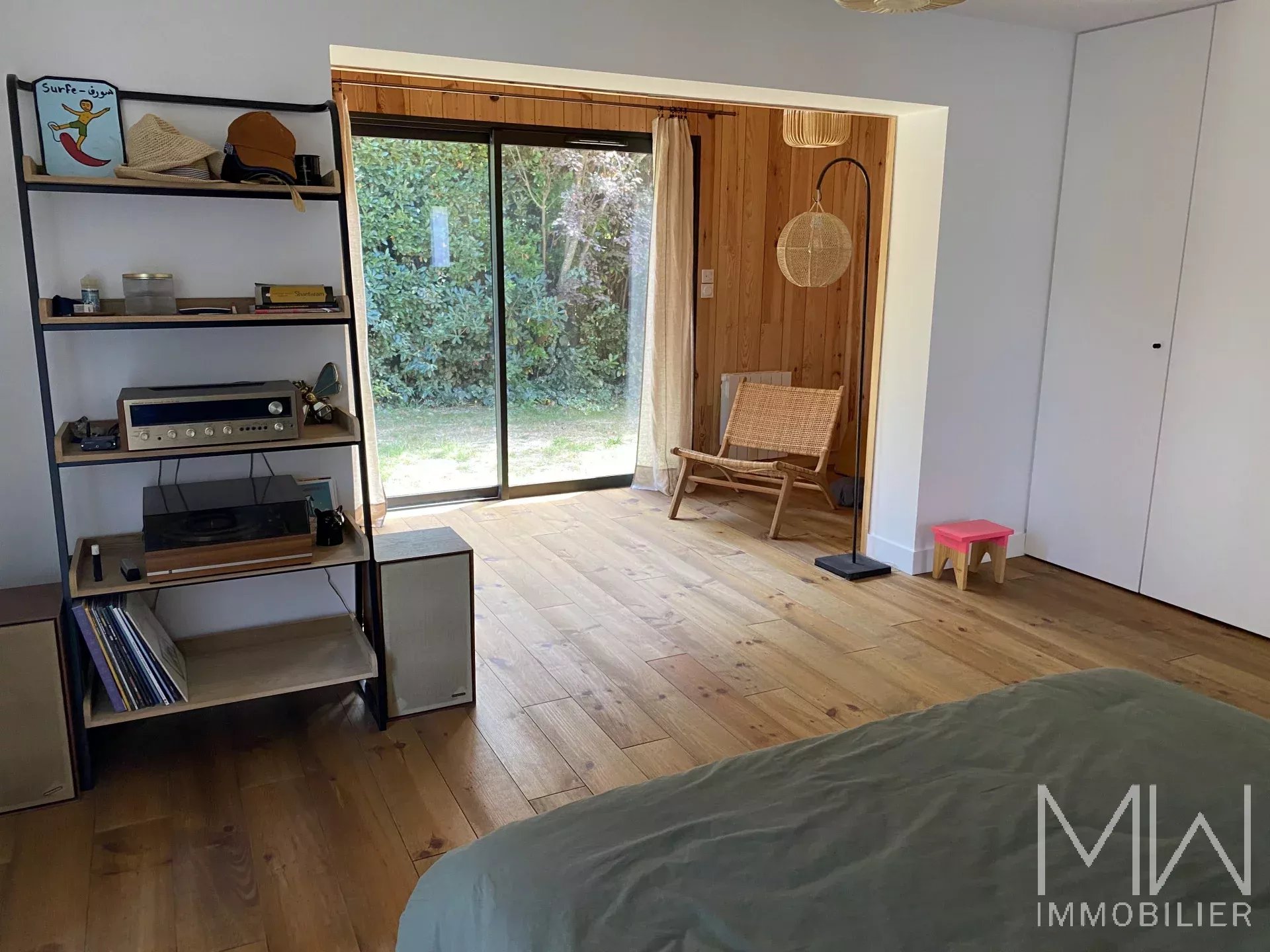 BELLE VILLA BOIS AVEC PISCINE – CAP FERRET – 12 COUCHAGES