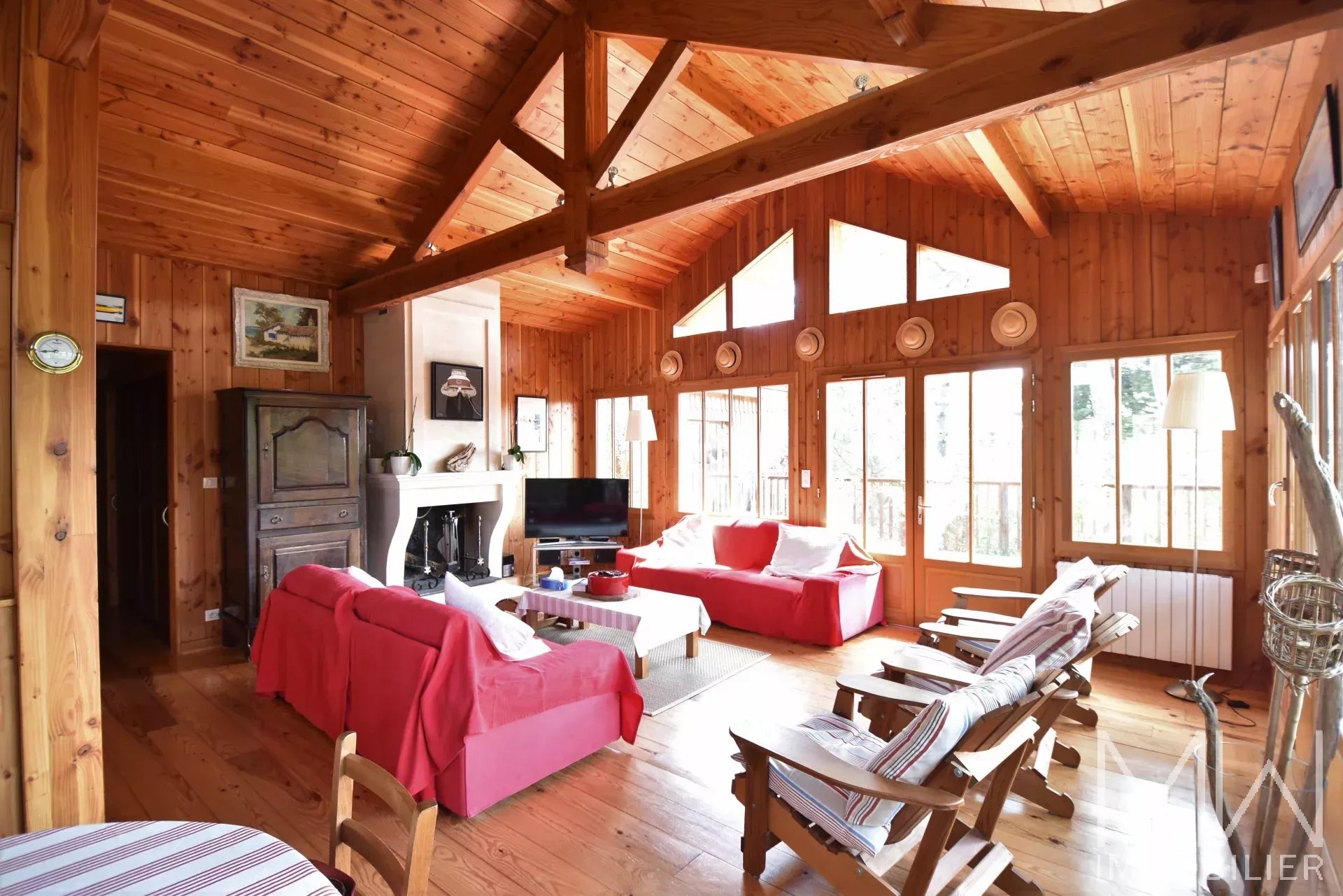 VILLA BOIS AU COEUR DU CAP FERRET – 8 COUCHAGES