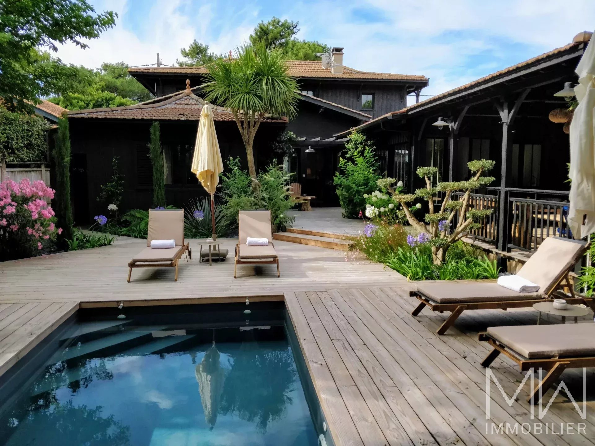 VILLA DE LUXE AU MIMBEAU – CAP FERRET – 10 COUCHAGES