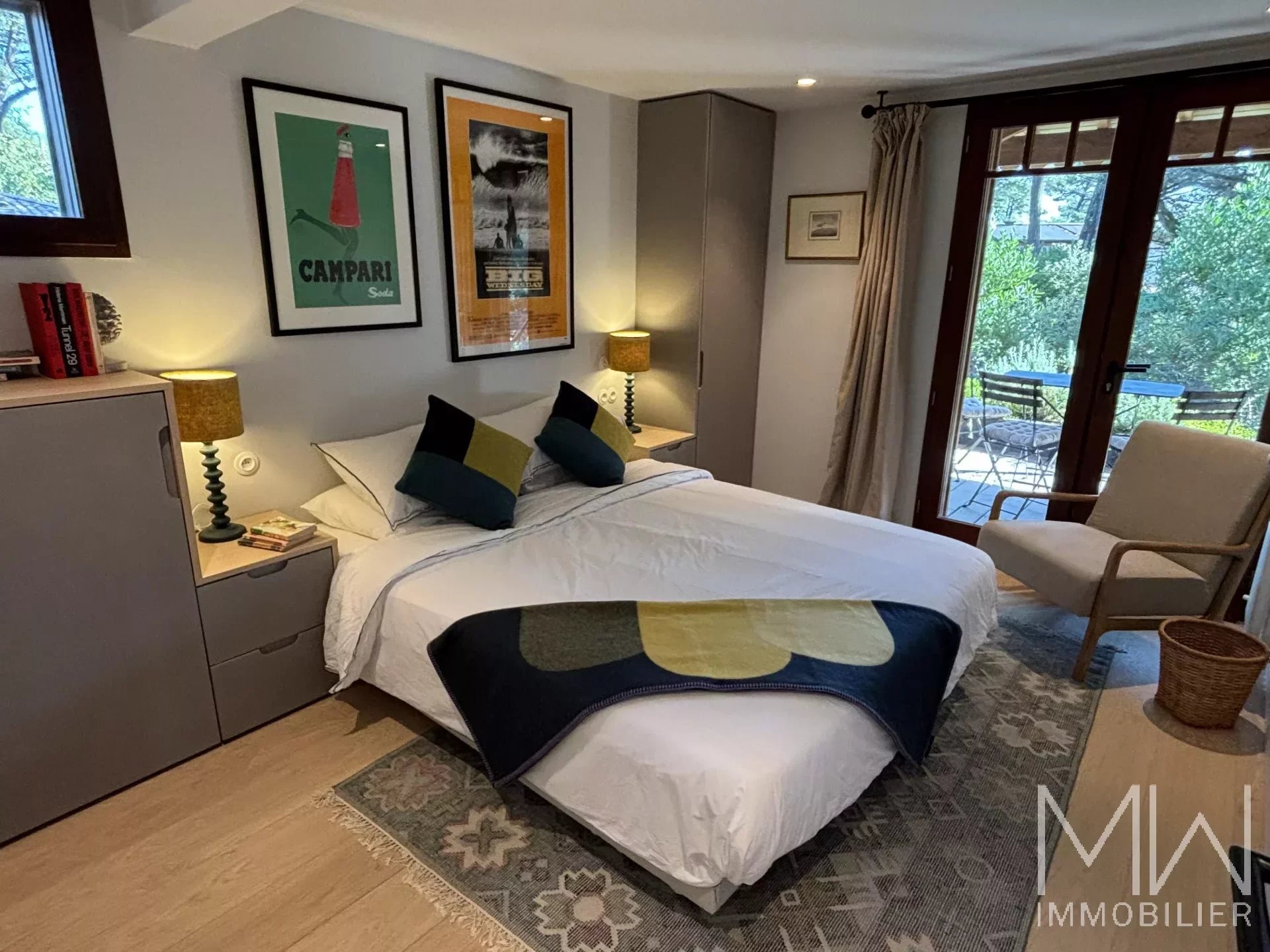AGREABLE VILLA BOIS AVEC PISCINE – CAP FERRET – 10 COUCHAGES