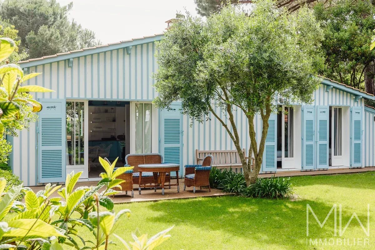 QUARTIER DES 44HA,  PREMIERE LIGNE  – CAP FERRET – 10 COUCHAGES