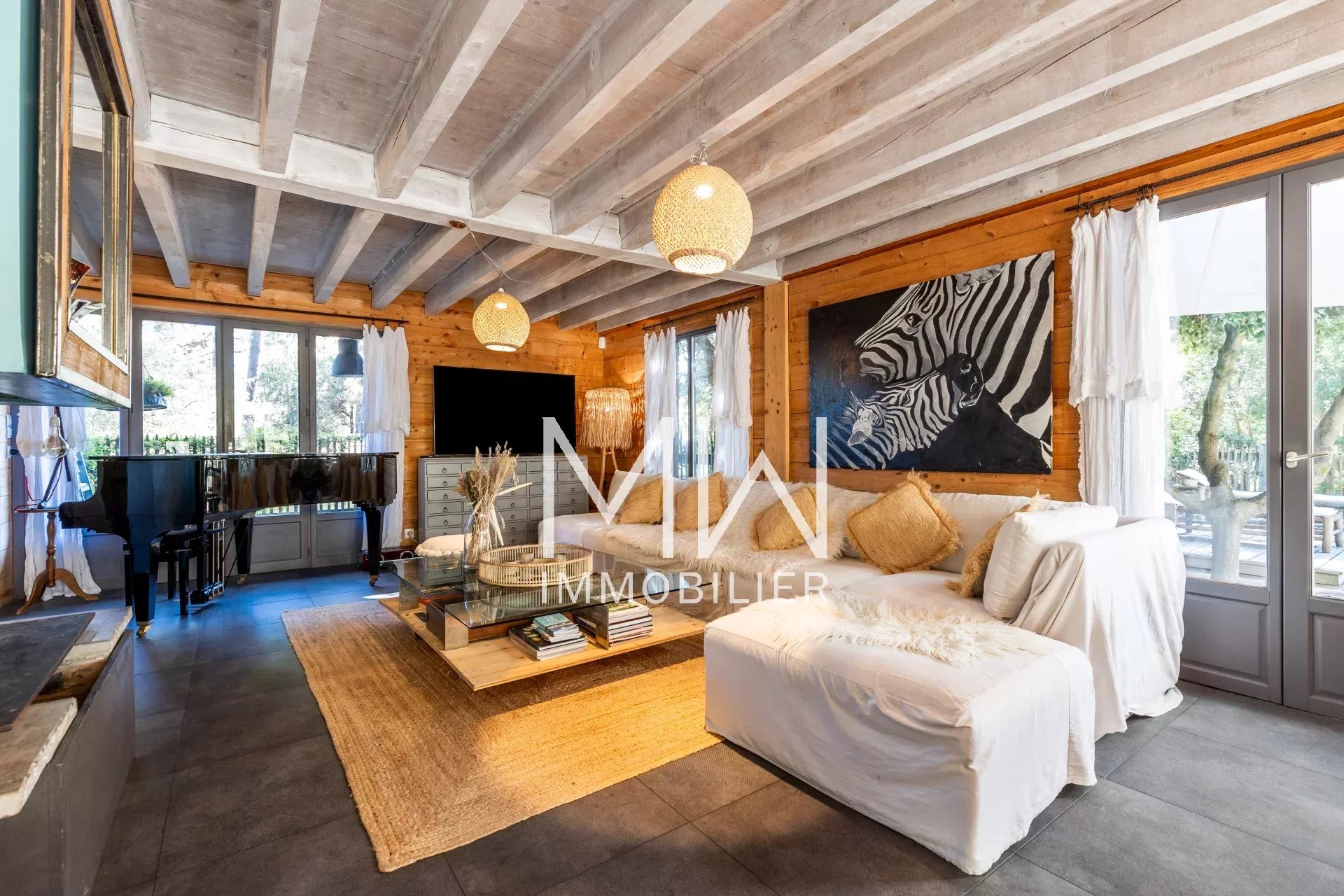 VILLA AU CALME AVEC PISCINE – DUNE DE L’HERBE – 12 COUCHAGES