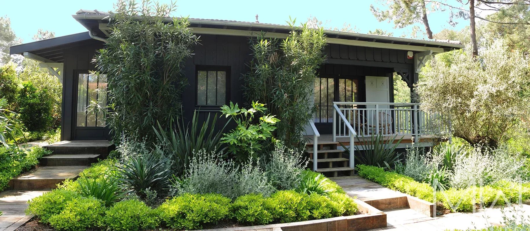 MAGNIFIQUE VILLA BOIS A LA POINTE DU CAP FERRET – 14 COUCHAGES
