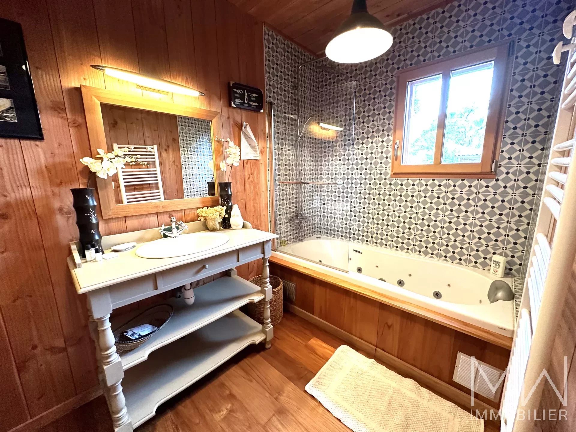 VILLA BOIS AVEC PISCINE – CAP FERRET – 8 COUCHAGES