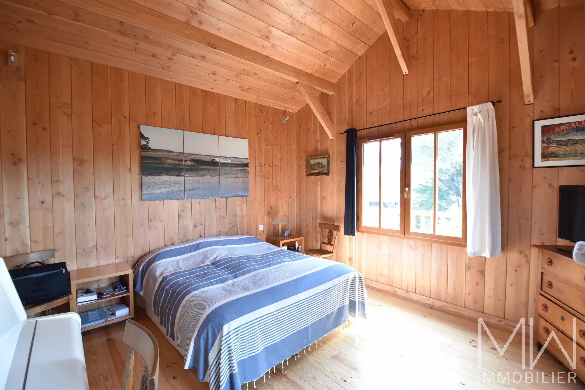 VILLA BOIS AU COEUR DU CAP FERRET – 8 COUCHAGES
