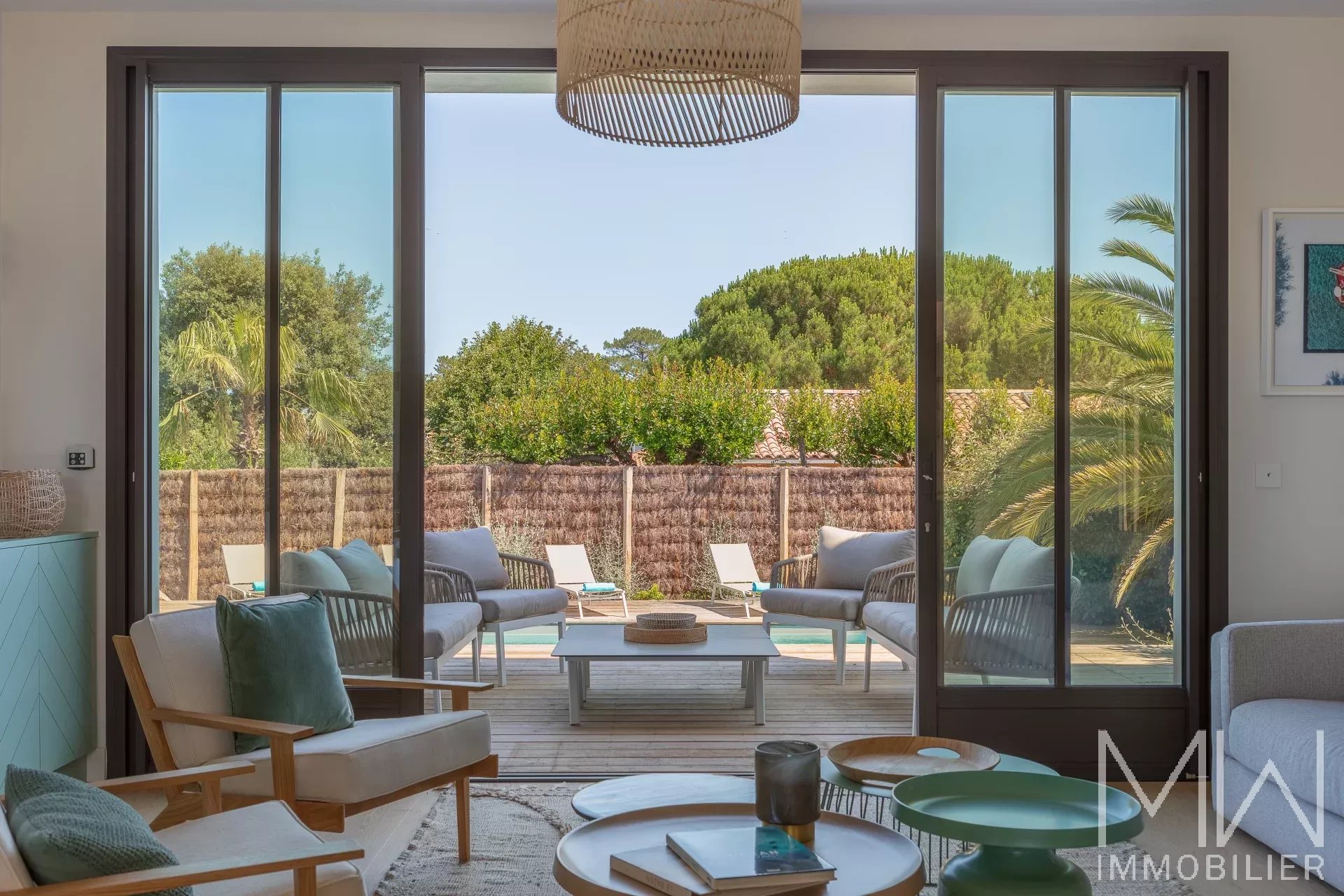 VILLA AVE PISCINE AU COEUR DU CAP FERRET – 10 COUCHAGES