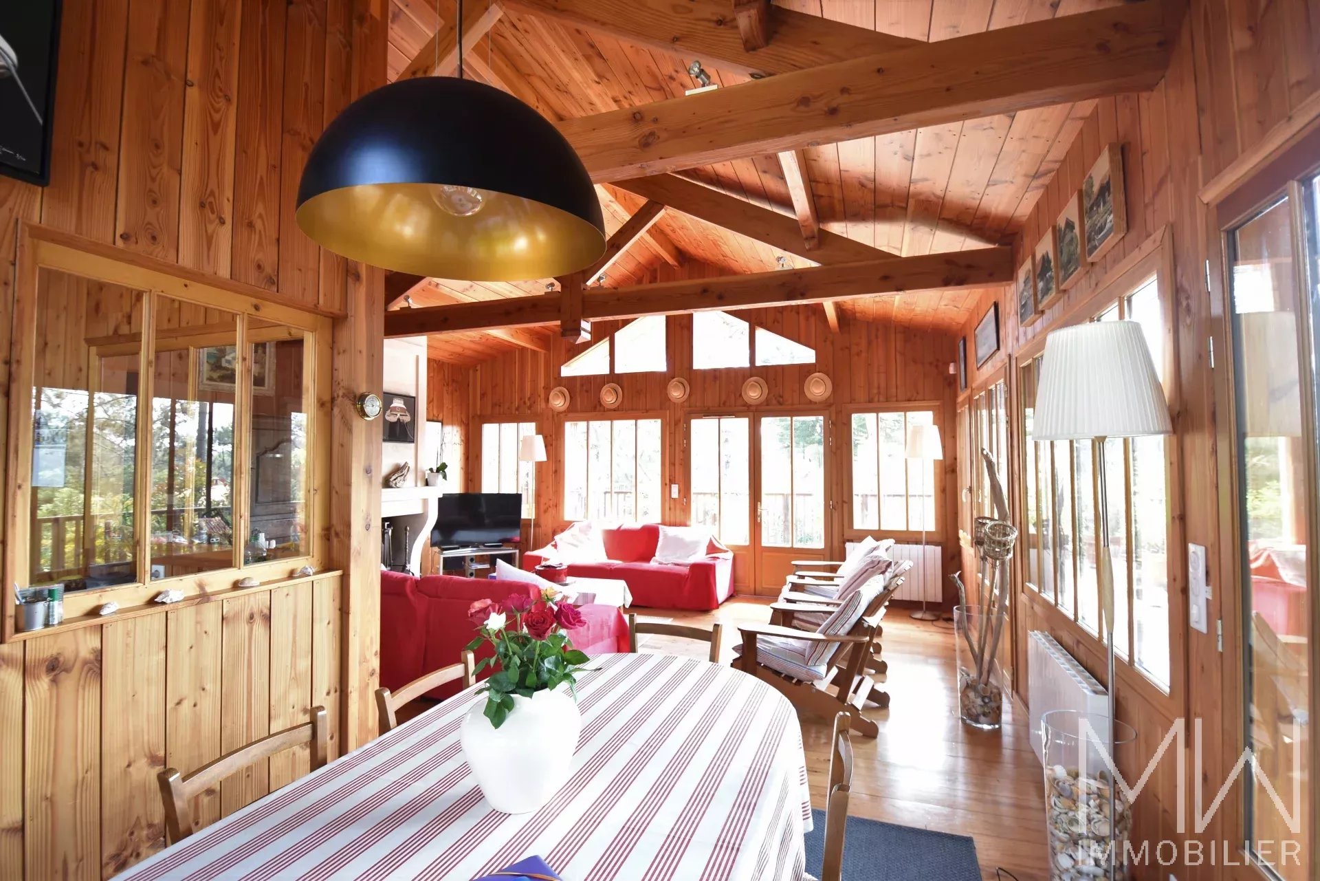 VILLA BOIS AU COEUR DU CAP FERRET – 8 COUCHAGES