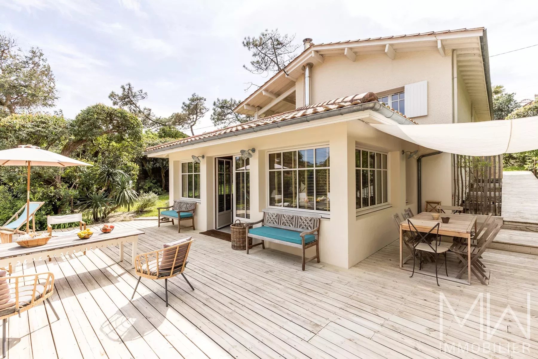 CHARMANTE VILLA AU PIED DES DUNES – 8 COUCHAGES