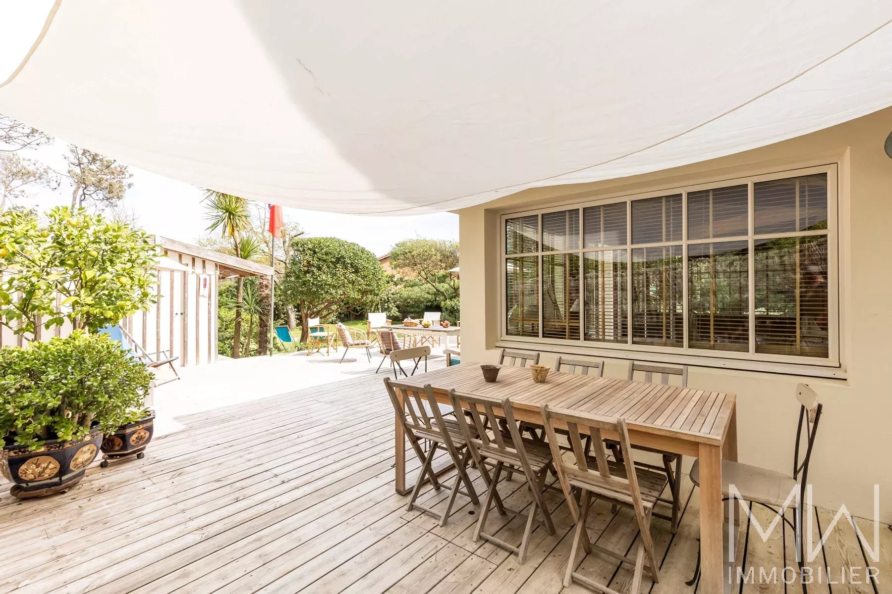 CHARMANTE VILLA AU PIED DES DUNES – 8 COUCHAGES
