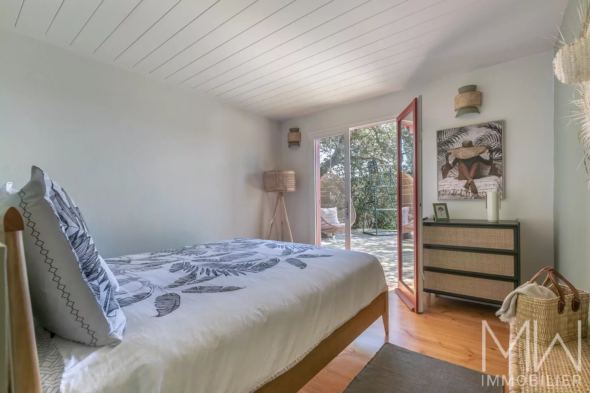 VILLA DE CHARME EN 1ERE LIGNE – QUARTIER DES 44HA – CAP FERRET – 8 COUCHAGES