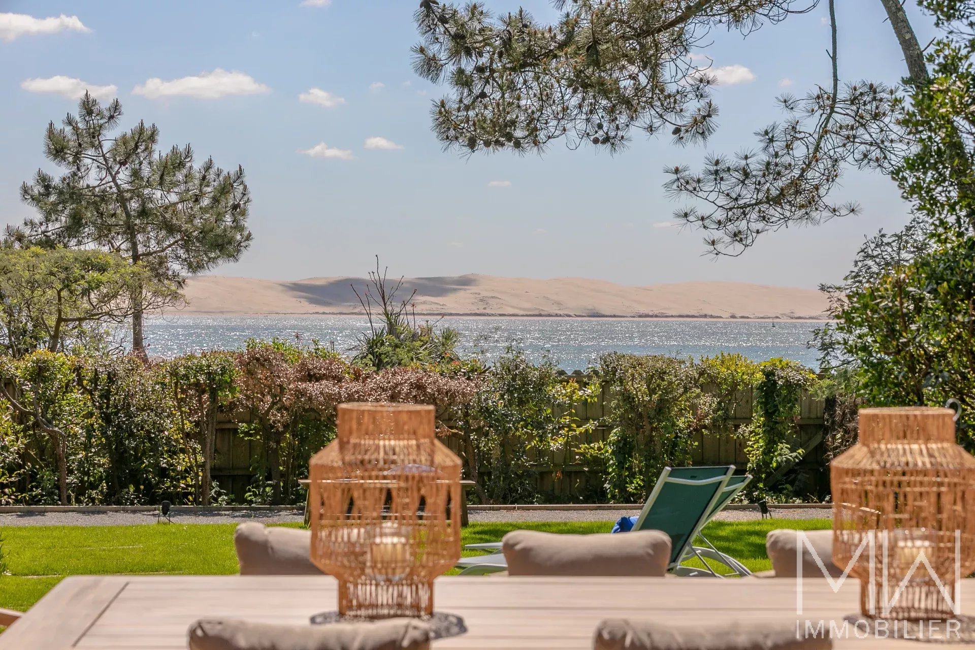 VILLA DE CHARME EN 1ERE LIGNE – QUARTIER DES 44HA – CAP FERRET – 8 COUCHAGES