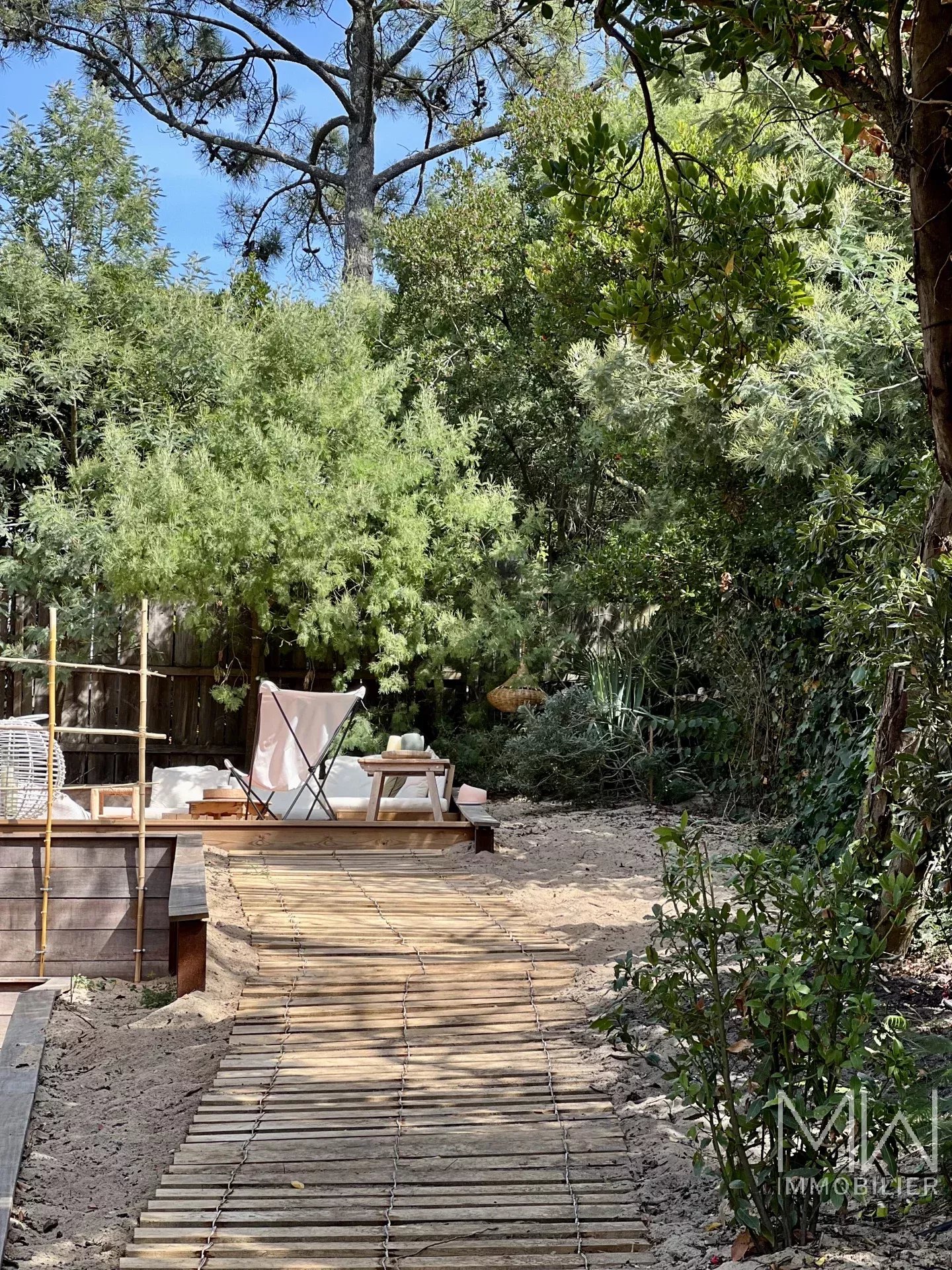 BELLE VILLA BOIS AU COEUR DU CAP FERRET – 14 COUCHAGES