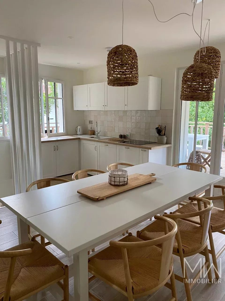 RAVISSANTE VILLA A LA POINTE DU CAP FERRET – 10 COUCHAGES