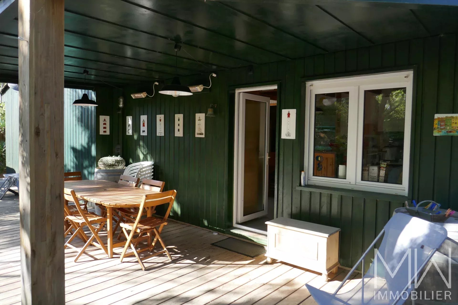 JOLIE VILLA AU COEUR DES 44 HA – CAP FERRET – 10 COUCHAGES