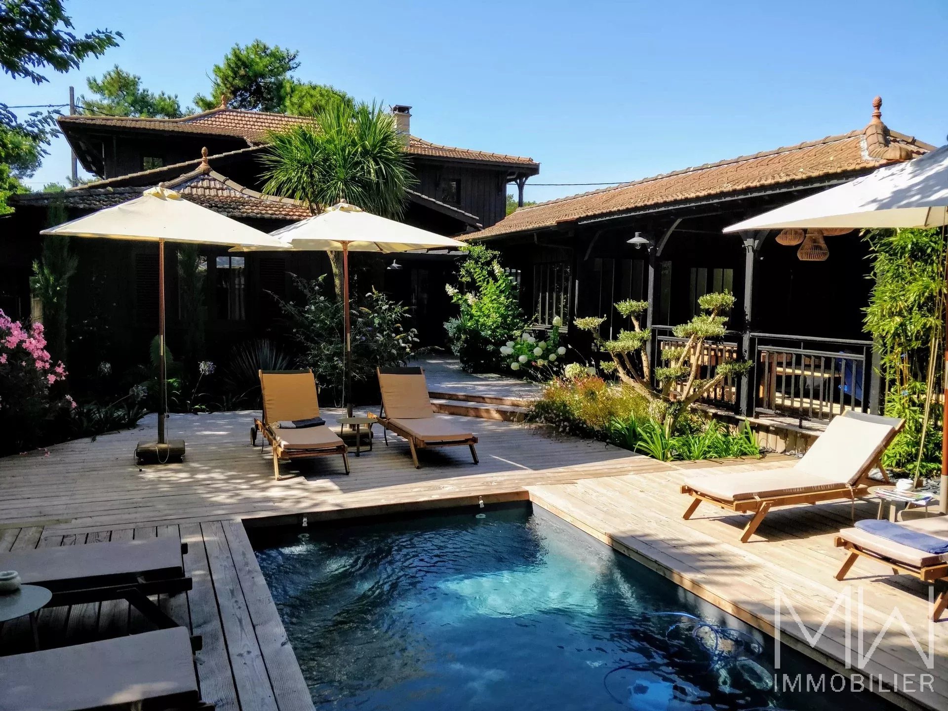 VILLA DE LUXE AU MIMBEAU – CAP FERRET – 10 COUCHAGES