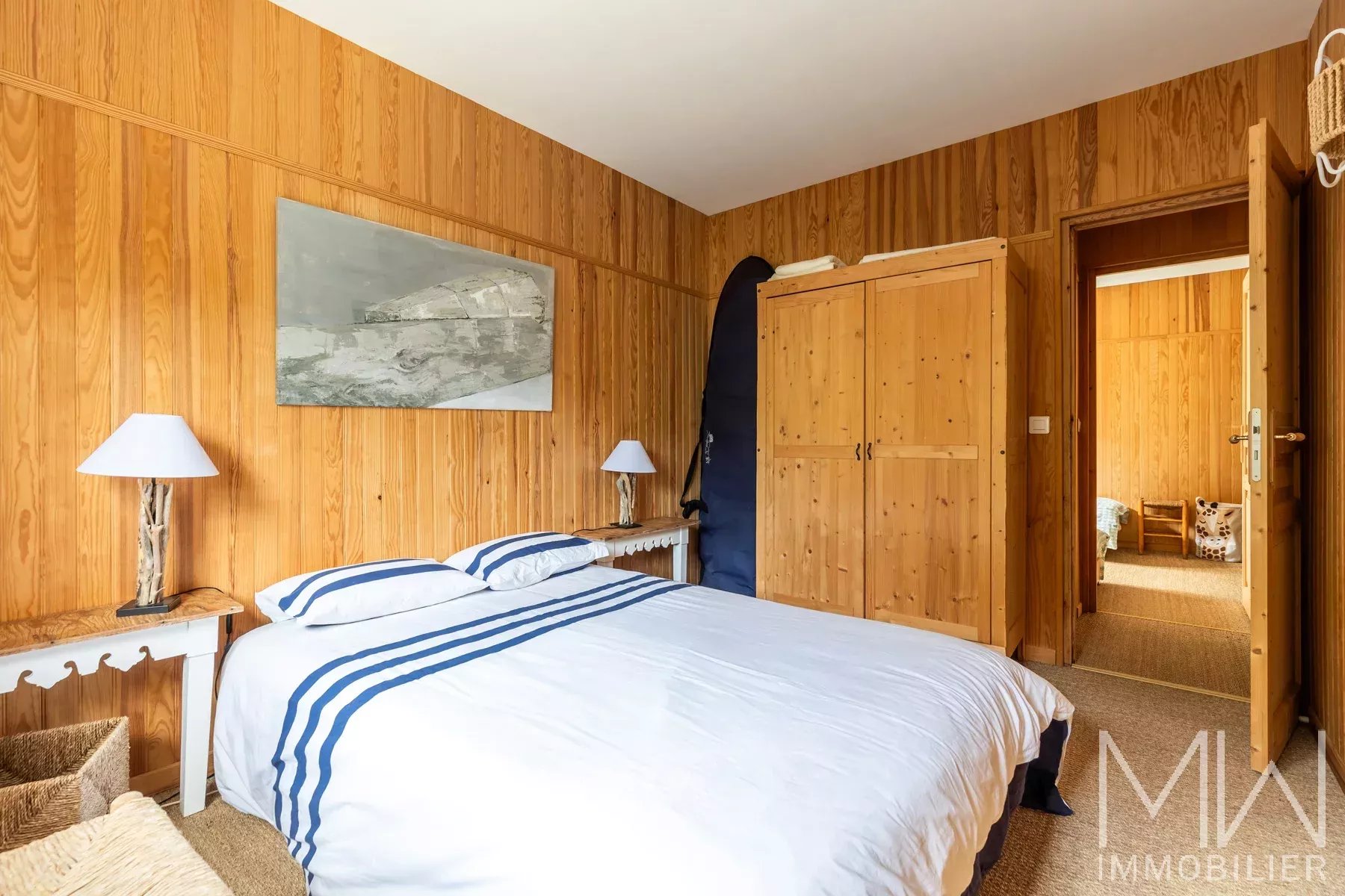 CHARMANTE VILLA AU PIED DES DUNES – 8 COUCHAGES