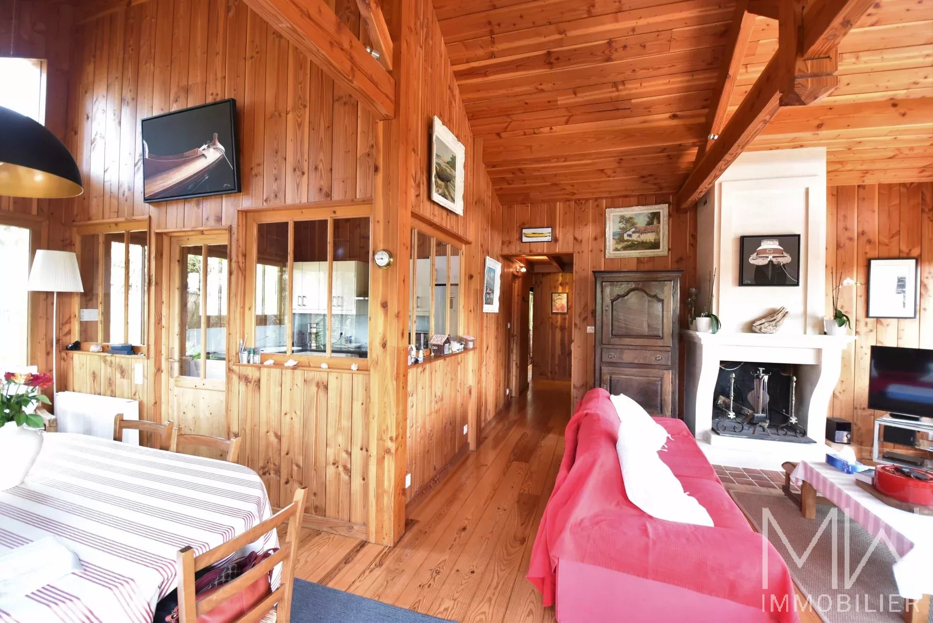 VILLA BOIS AU COEUR DU CAP FERRET – 8 COUCHAGES