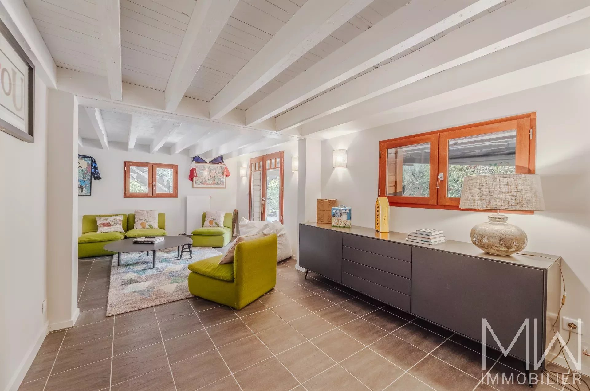 AGREABLE VILLA BOIS AVEC PISCINE – CAP FERRET – 10 COUCHAGES