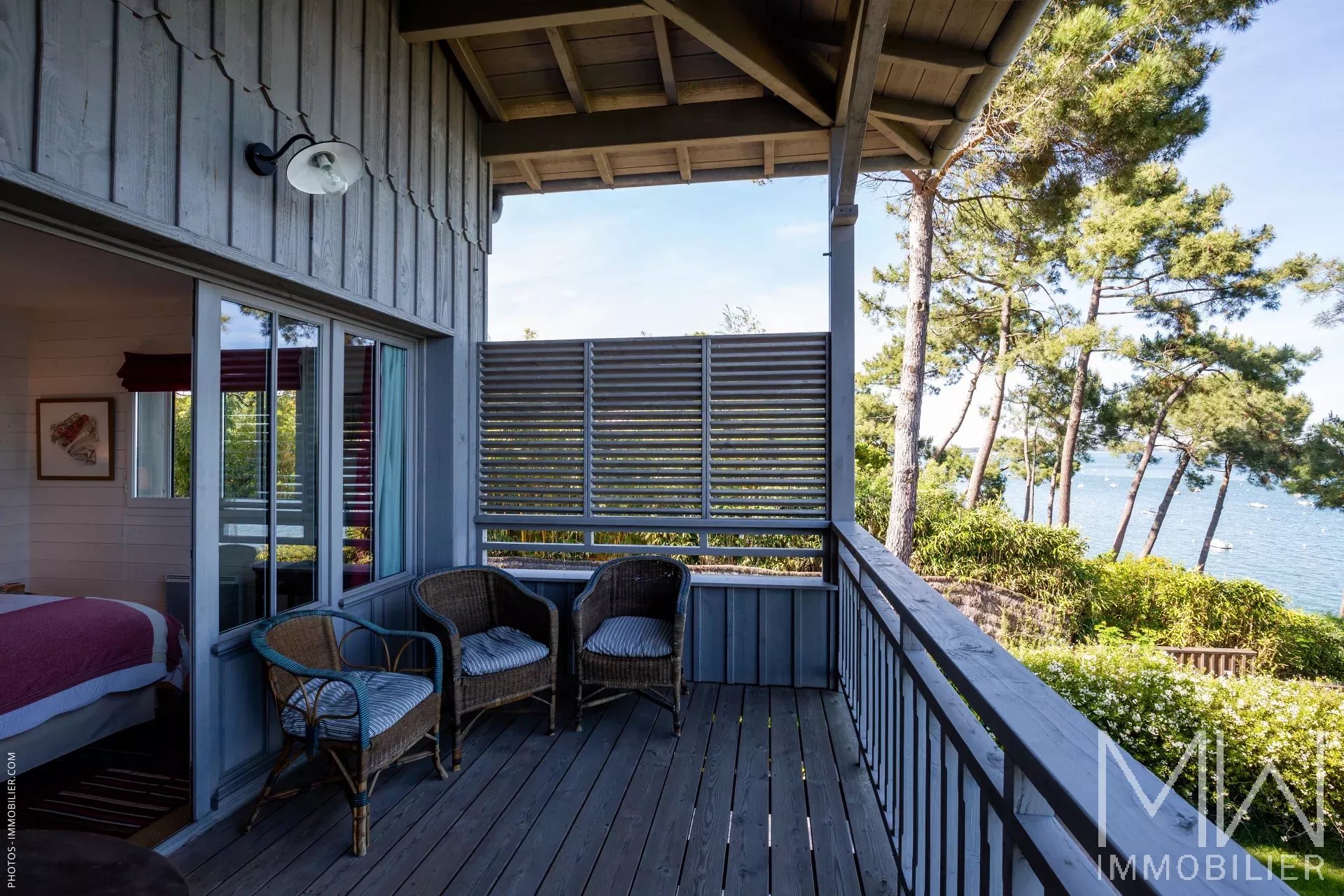 VILLA A LOUER EN 1ERE LIGNE DU BASSIN D’ARCACHON – 10 COUCHAGES