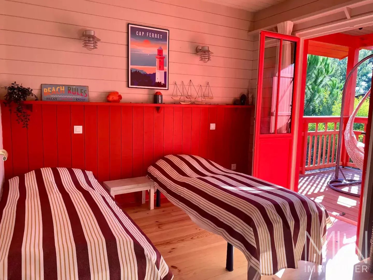 PLAGE DES AMERICAINS – CAP FERRET – 8 COUCHAGES