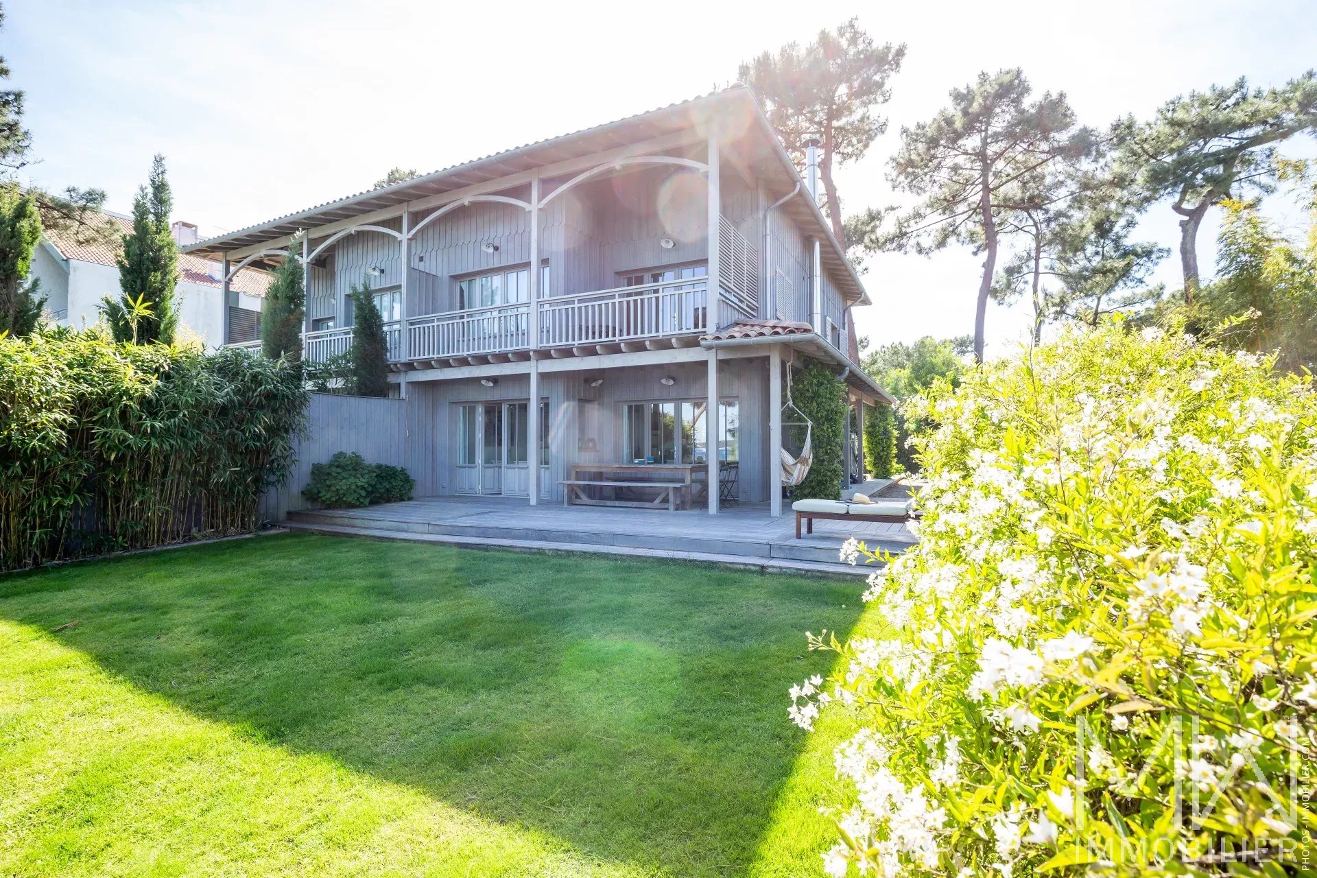 VILLA A LOUER EN 1ERE LIGNE DU BASSIN D’ARCACHON – 10 COUCHAGES