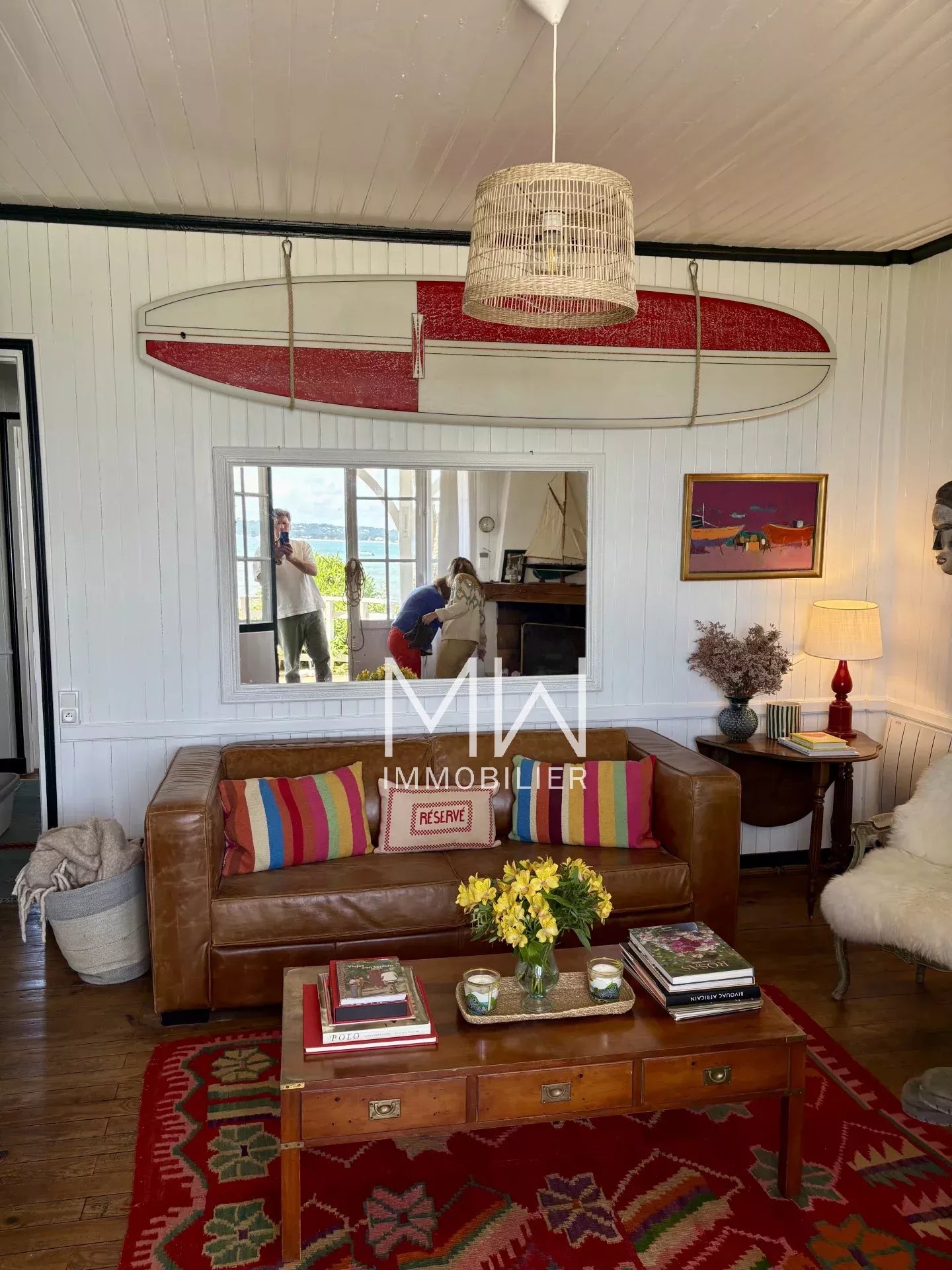 VILLA PLEINE DE CHARME EN 1ERE LIGNE – CAP FERRET – 8 COUCHAGES