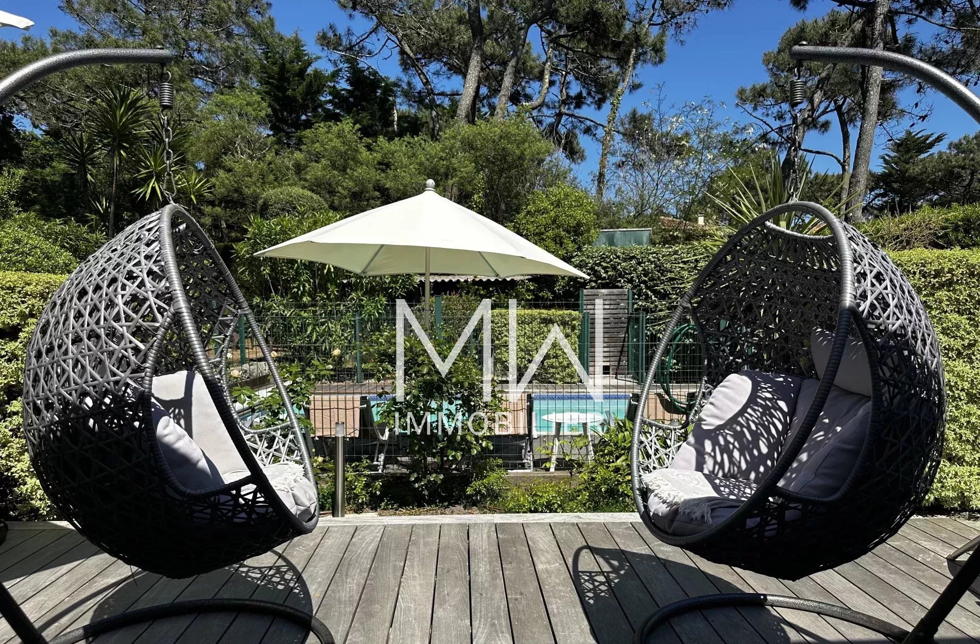 VILLA 2 CHAMBRES PISCINE – CAP FERRET – 4 COUCHAGES