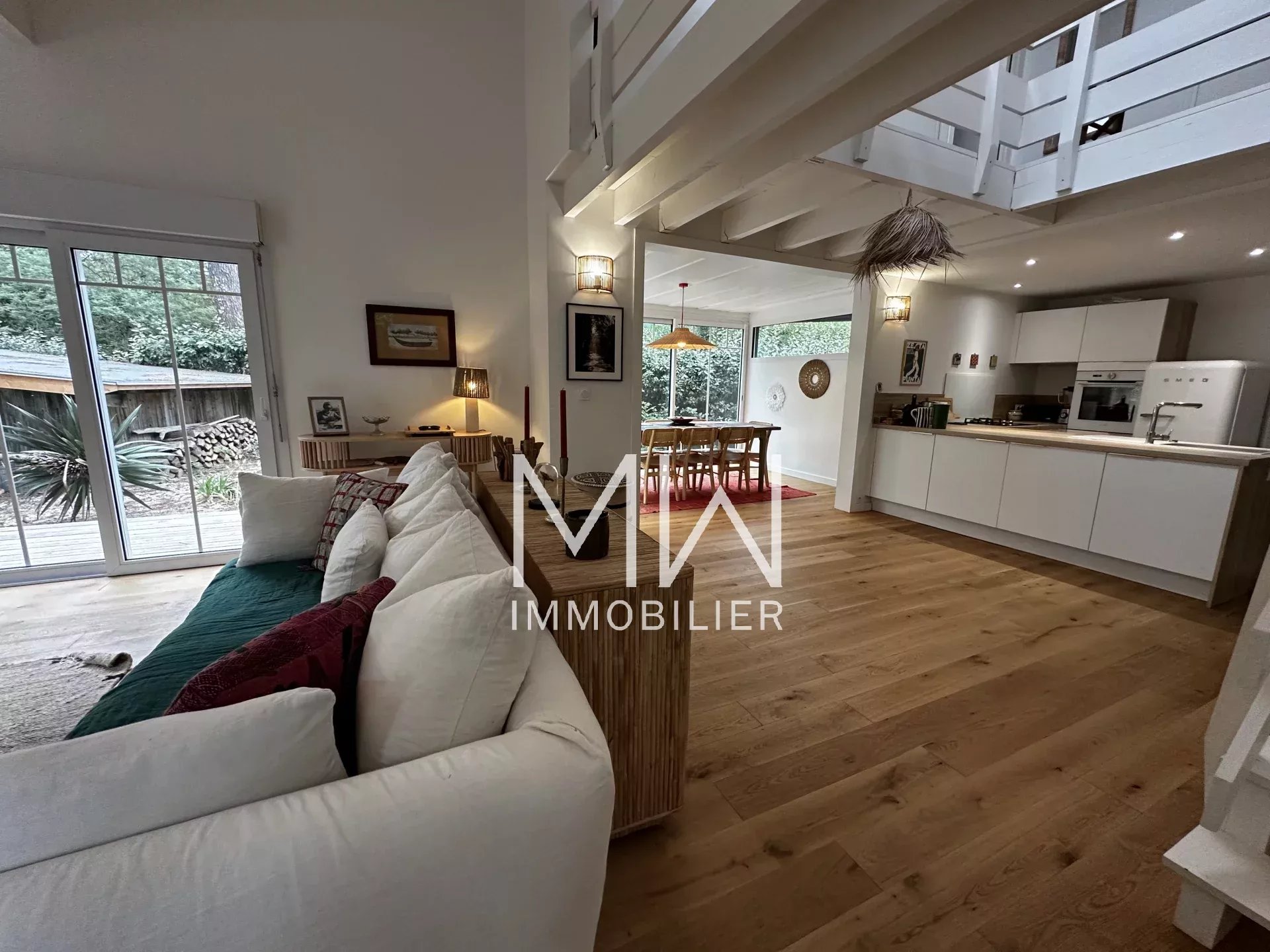 CHARMANTE VILLA – CAP FERRET 44ha – 8 COUCHAGES