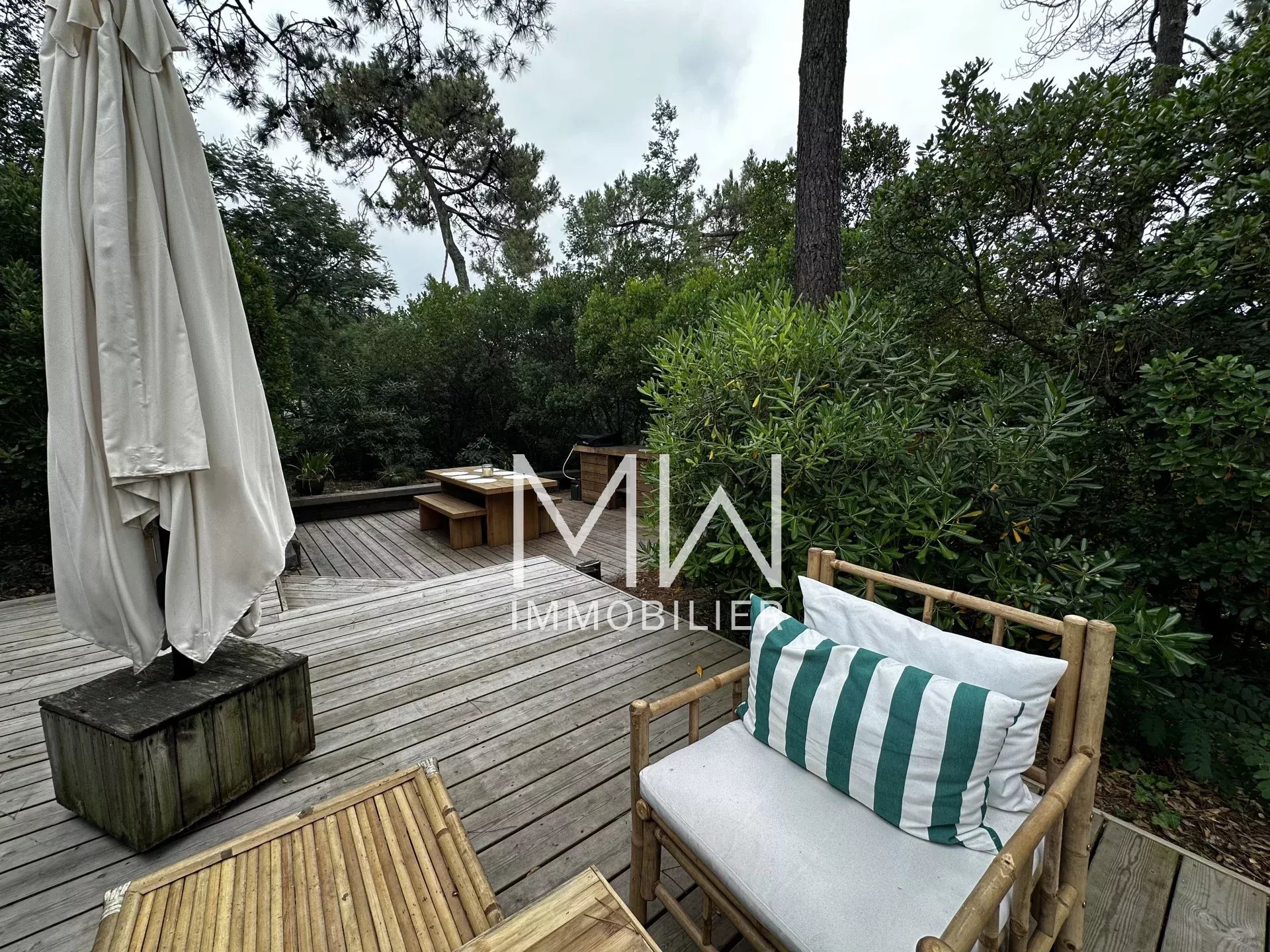 CHARMANTE VILLA – CAP FERRET 44ha – 8 COUCHAGES
