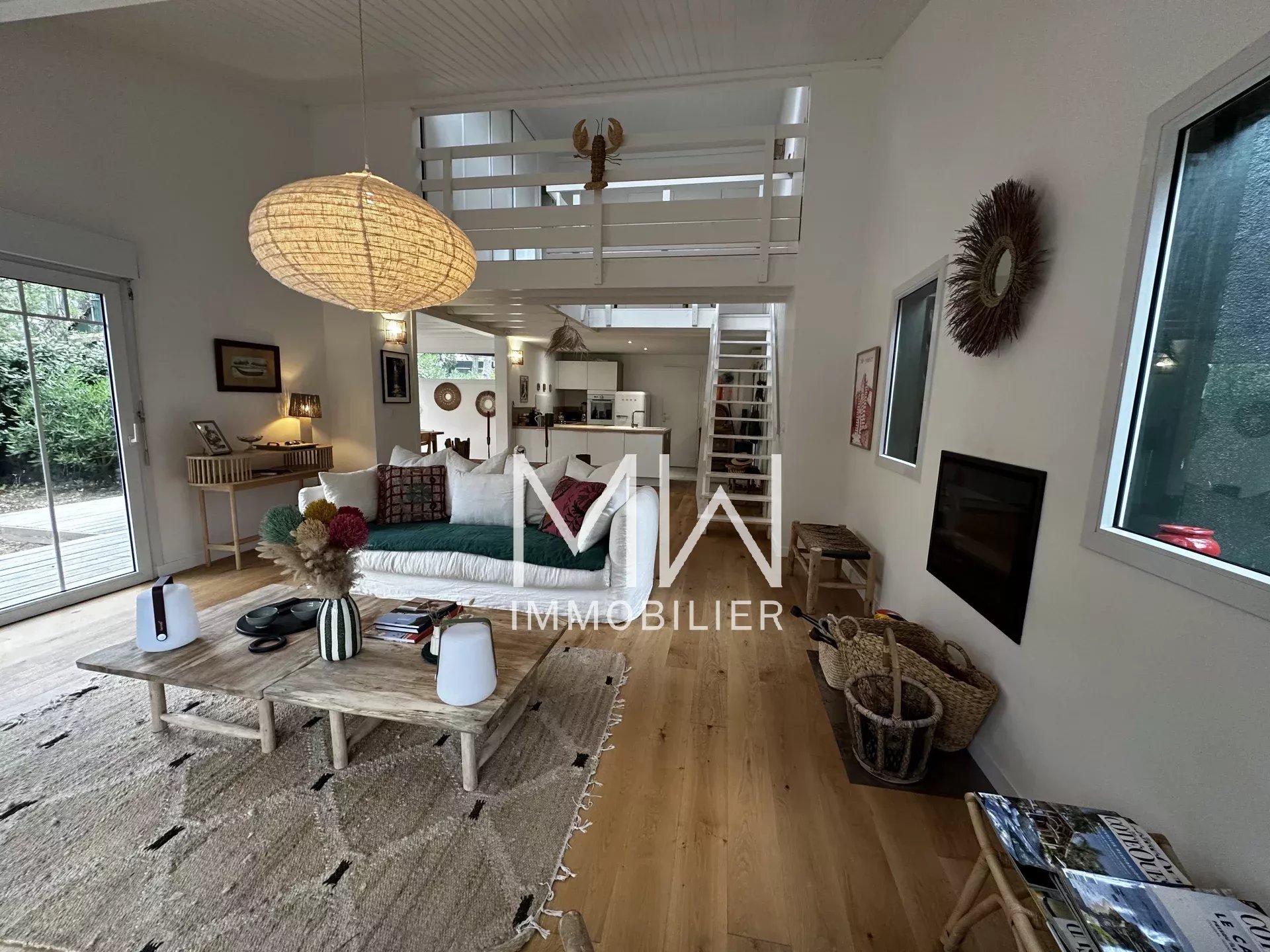 CHARMANTE VILLA – CAP FERRET 44ha – 8 COUCHAGES
