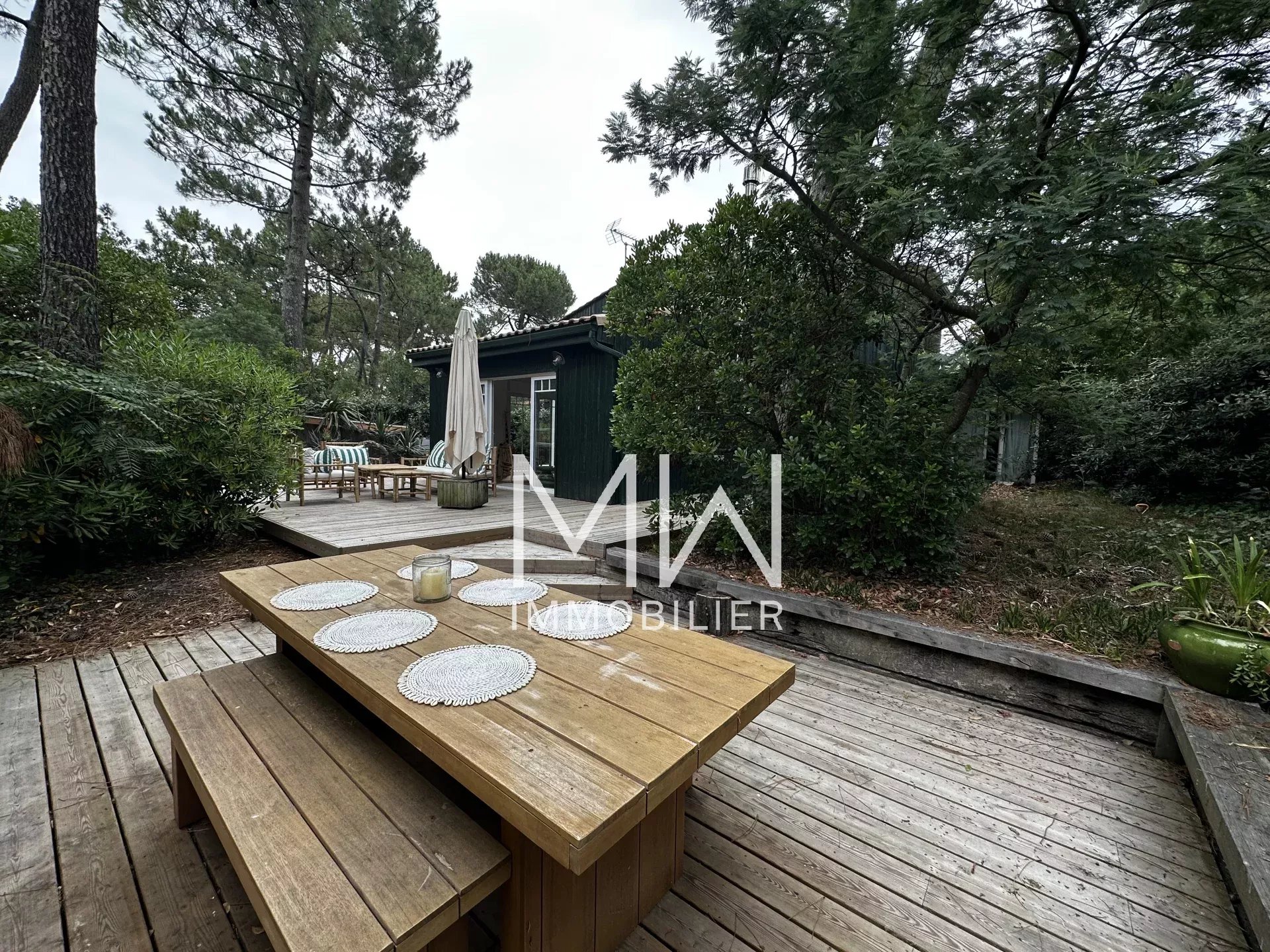 CHARMANTE VILLA – CAP FERRET 44ha – 8 COUCHAGES