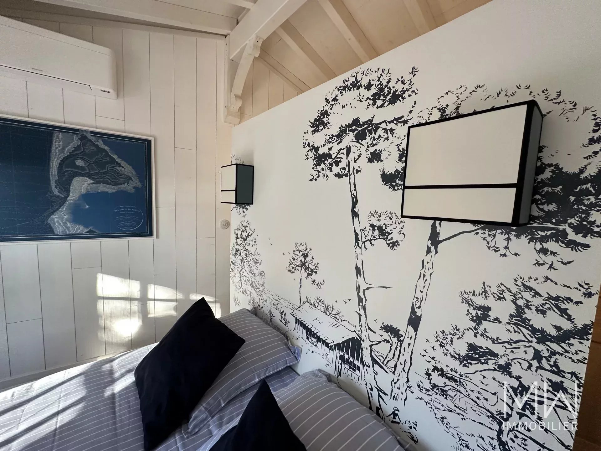 VILLA FACE AU BASSIN – CAP FERRET – 6 COUCHAGES