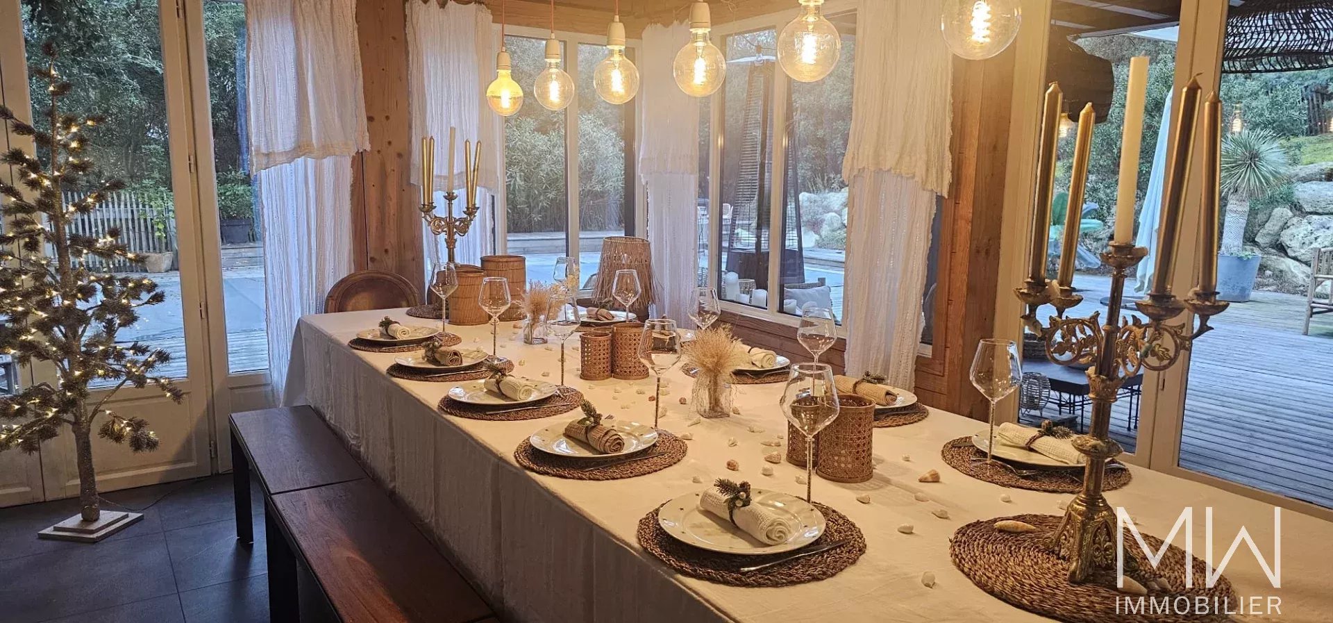 VILLA AU CALME AVEC PISCINE – DUNE DE L&rsquo;HERBE – 12 COUCHAGES