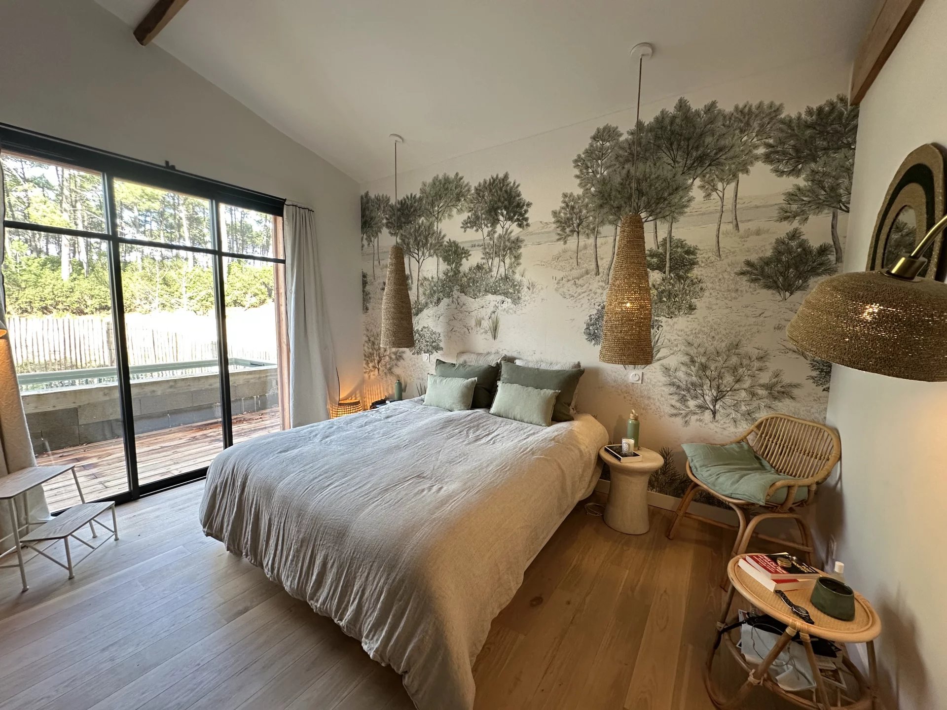 VILLA BOIS AVEC PISCINE – LE CANON – 12 COUCHAGES