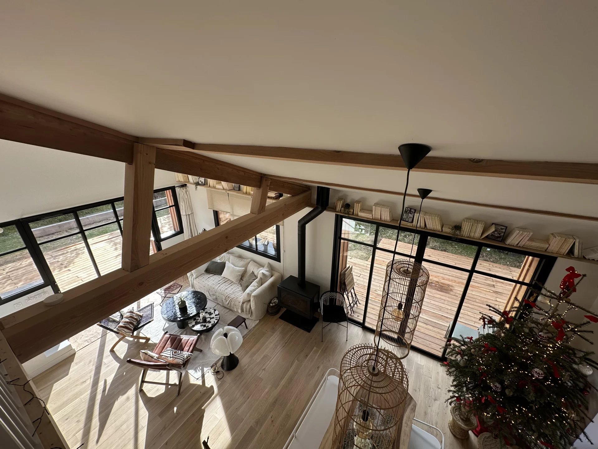 VILLA BOIS AVEC PISCINE – LE CANON – 12 COUCHAGES